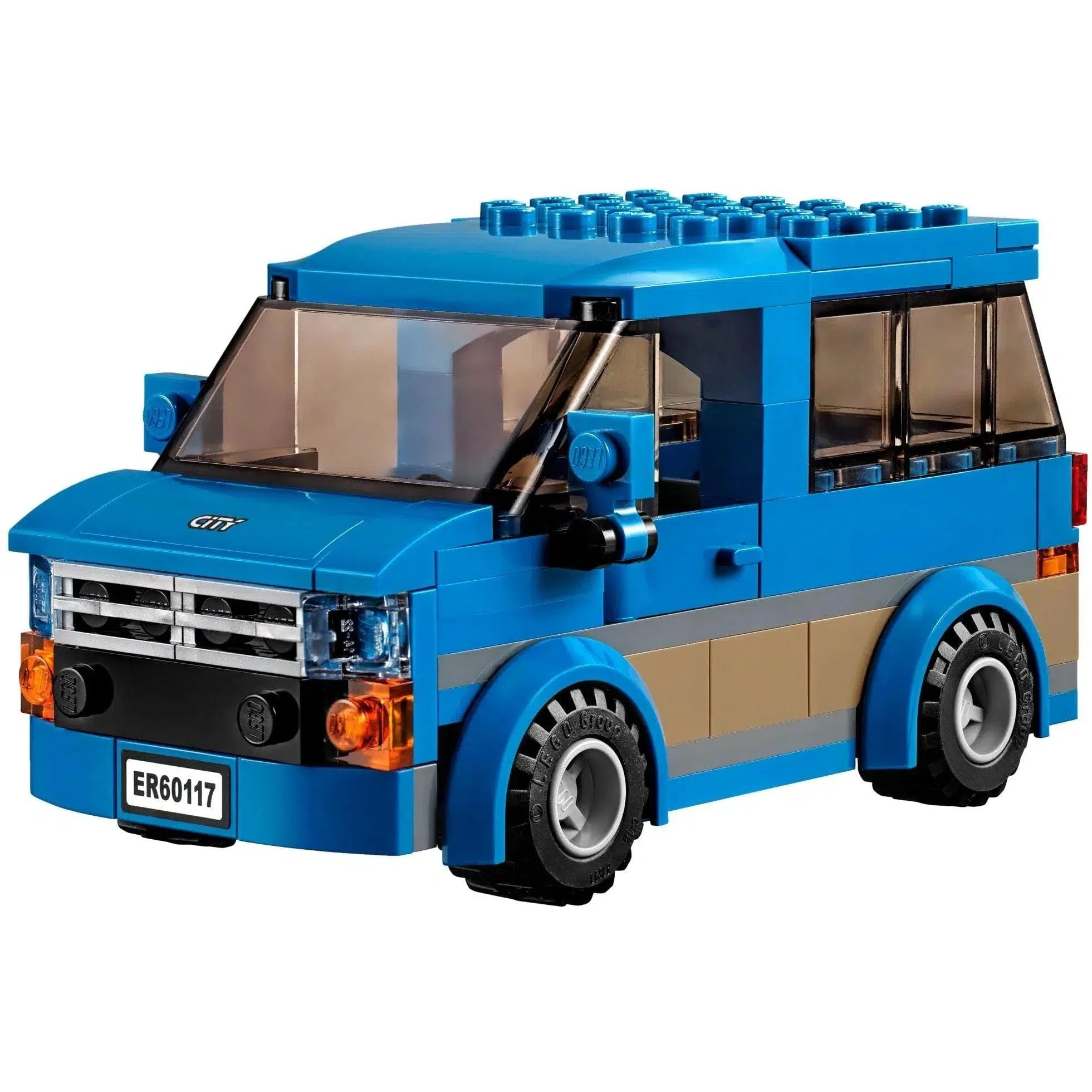 LEGO [City] - Van & Caravan Building Set - Great Outdoors Series (60117) - Image 3