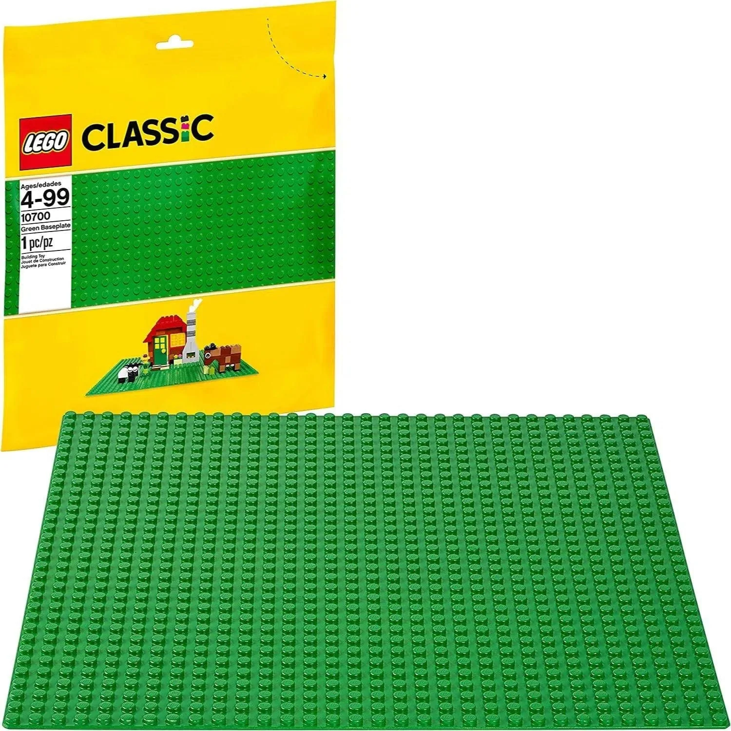 LEGO [Classic] - 32x32 Green Baseplate Building Set - Baseplate Series (10700) - Image 2