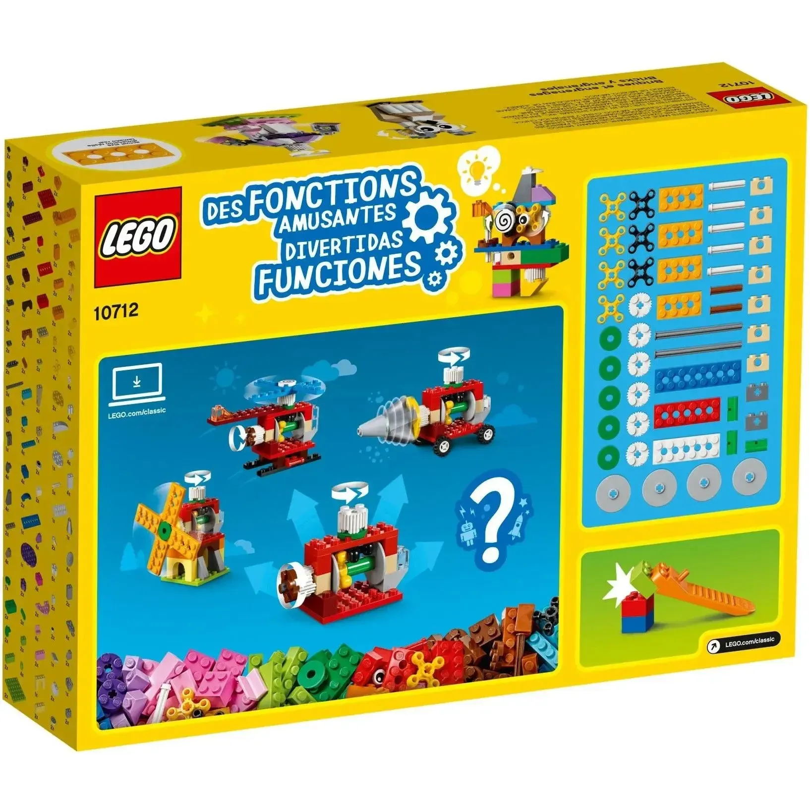 LEGO [Classic] - Bricks and Gears Building Set - Bricks Series (10712) - Image 3