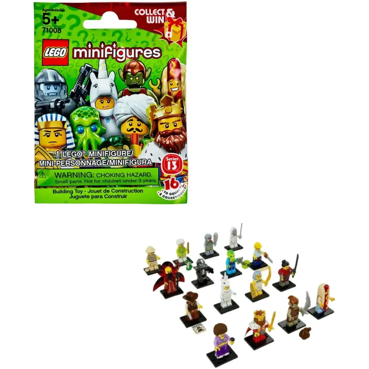 LEGO [Collectible Minifigures] - Minifigure Blind Bag - Series 13 (71008) - Image 4