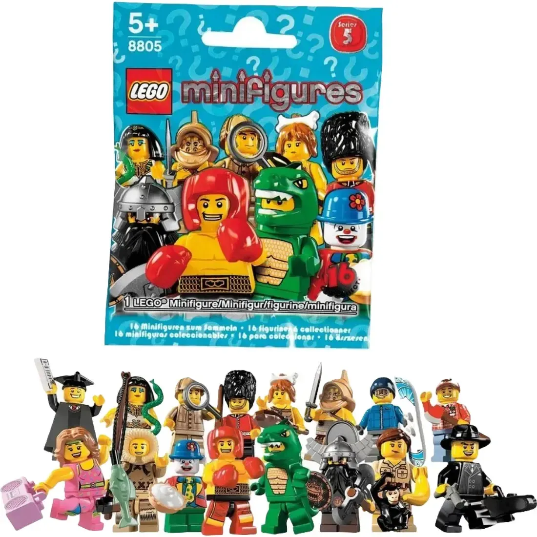 LEGO [Collectible Minifigures] - Minifigure Blind Bag - Series 5 (8805) - Image 2