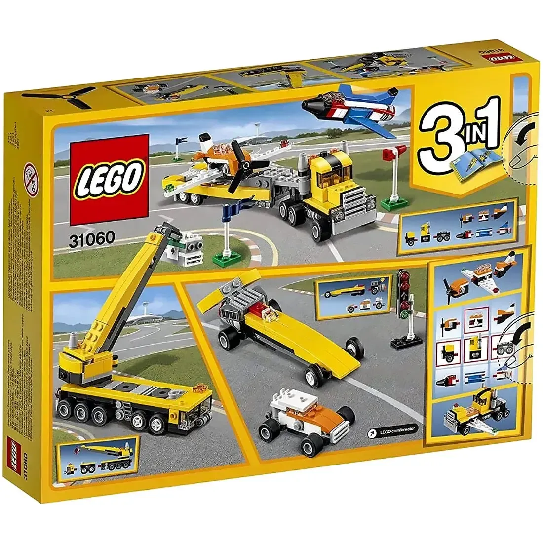 LEGO [Creator] - Airshow Aces Building Set - 3 in 1 Series (31060) - Image 3