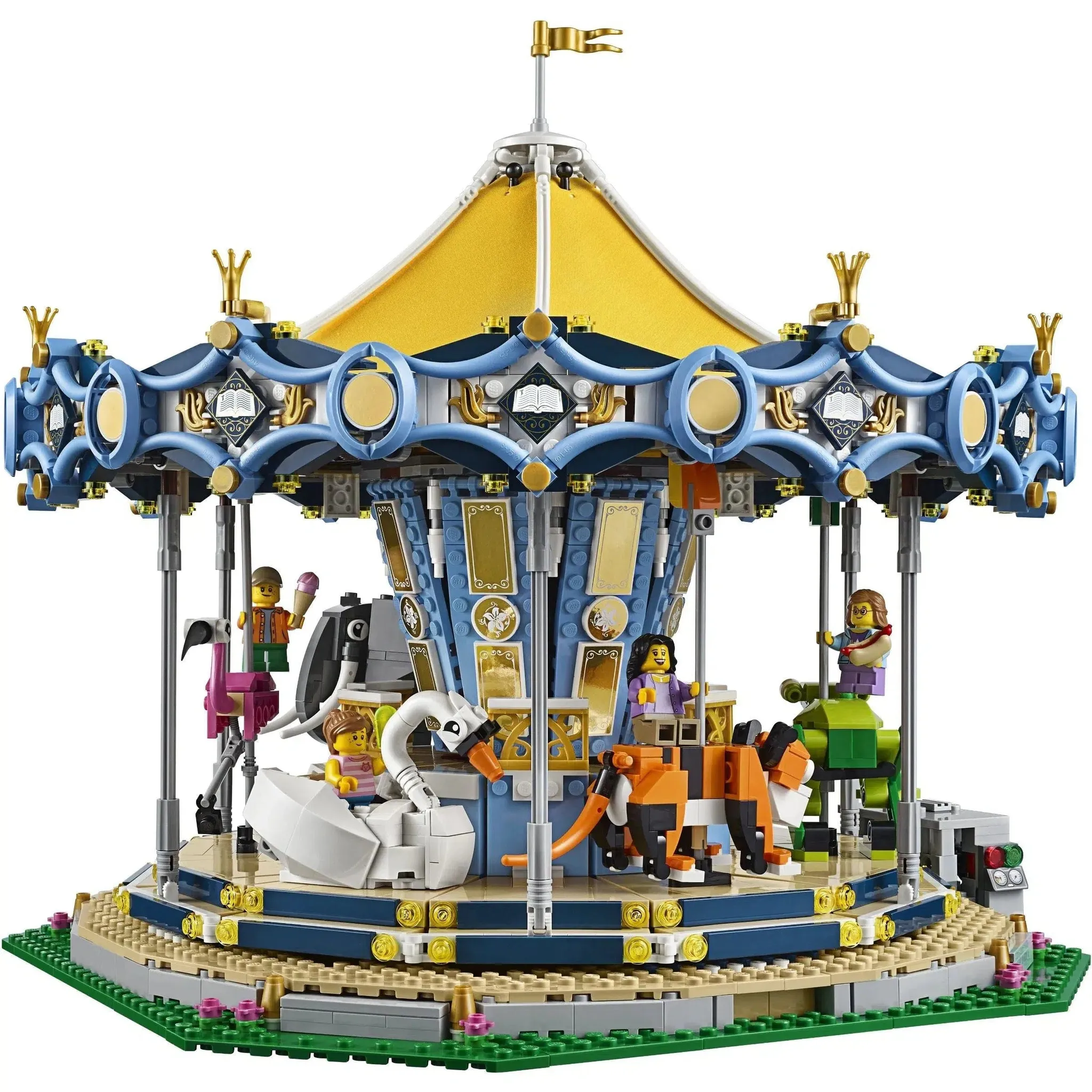 LEGO [Creator Expert] - Carousel Building Set - Fairground Collection Series (10257) - Image 2