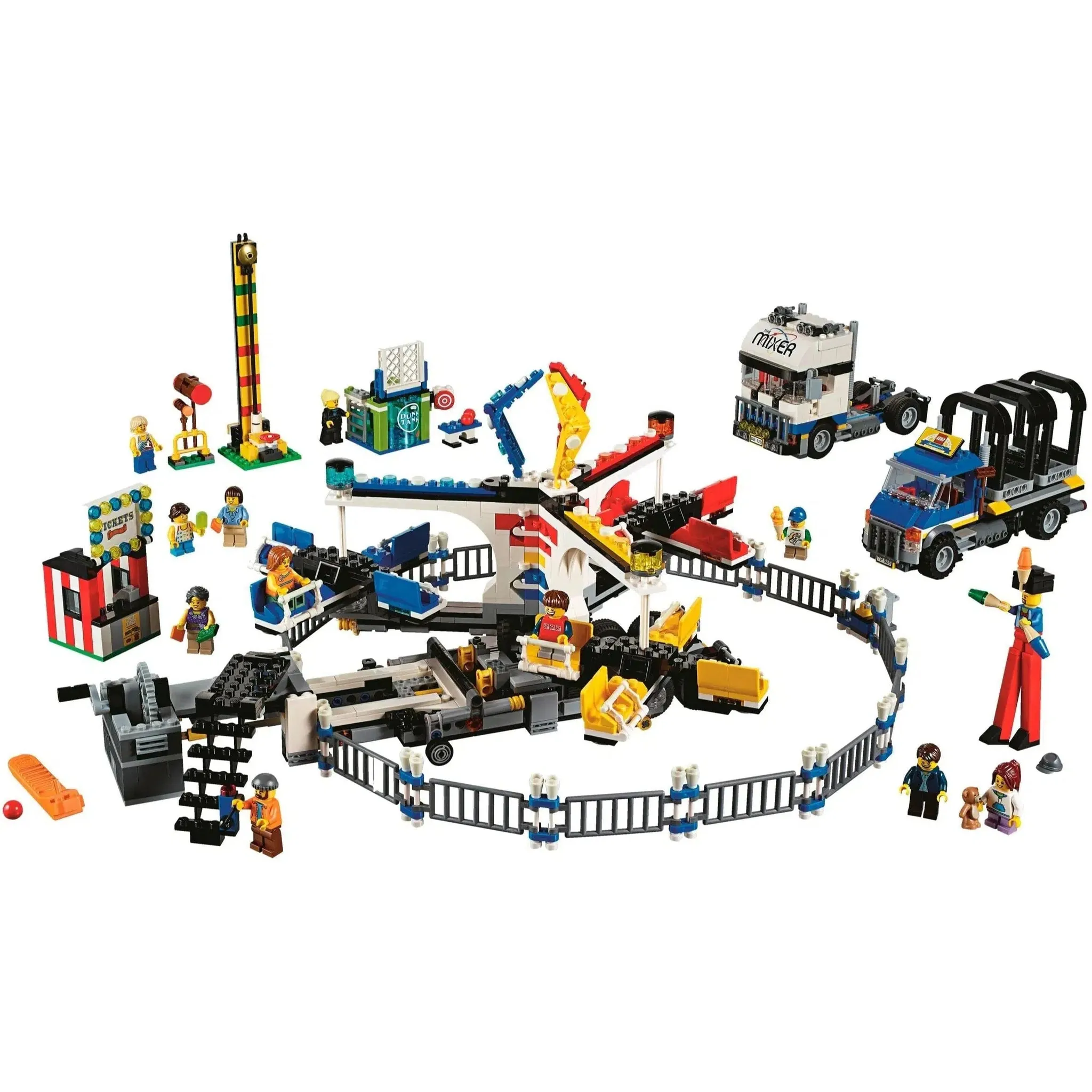 LEGO [Creator Expert] - Fairground Mixer Building Set - Fairground Collection Series (10244) - Image 2