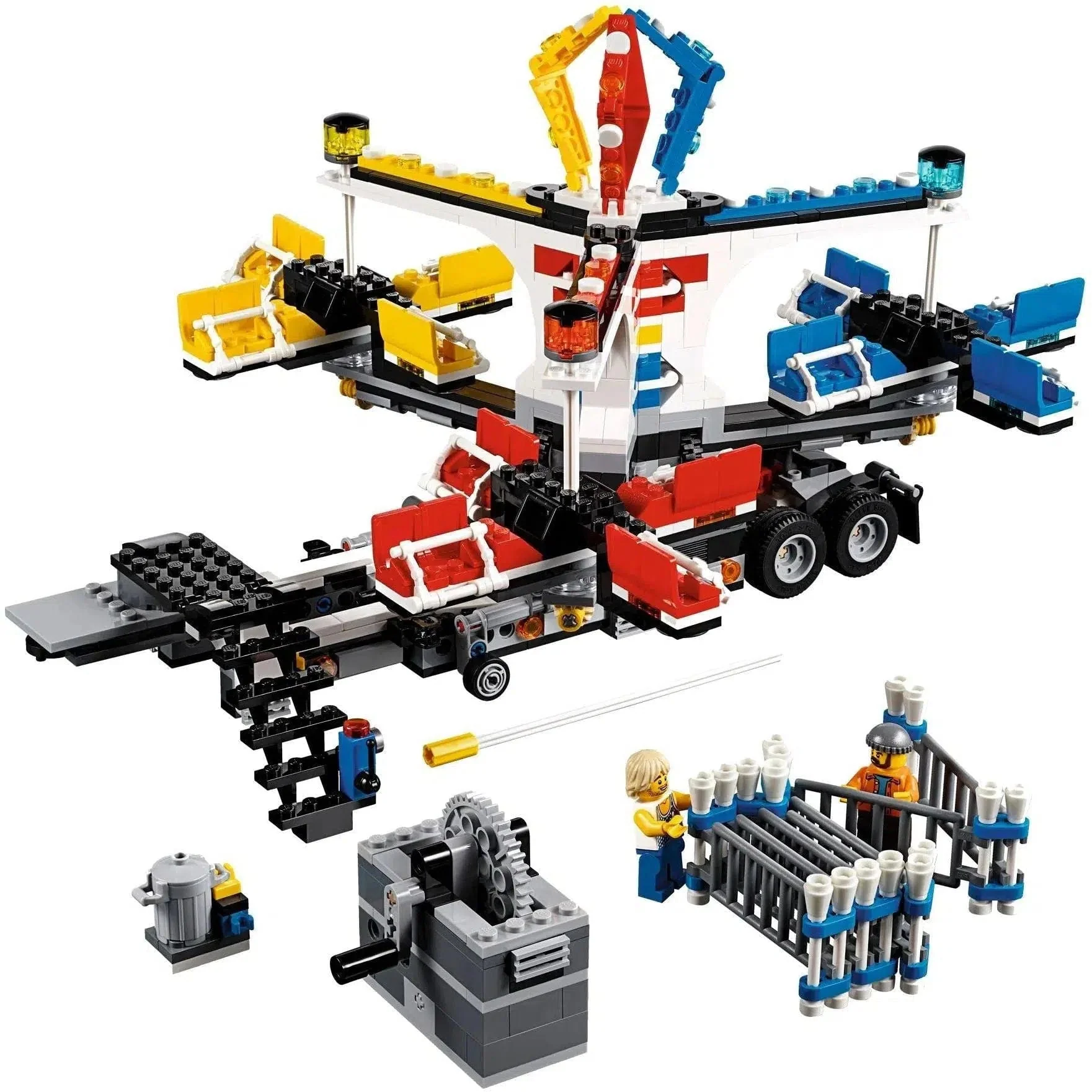 LEGO [Creator Expert] - Fairground Mixer Building Set - Fairground Collection Series (10244) - Image 3