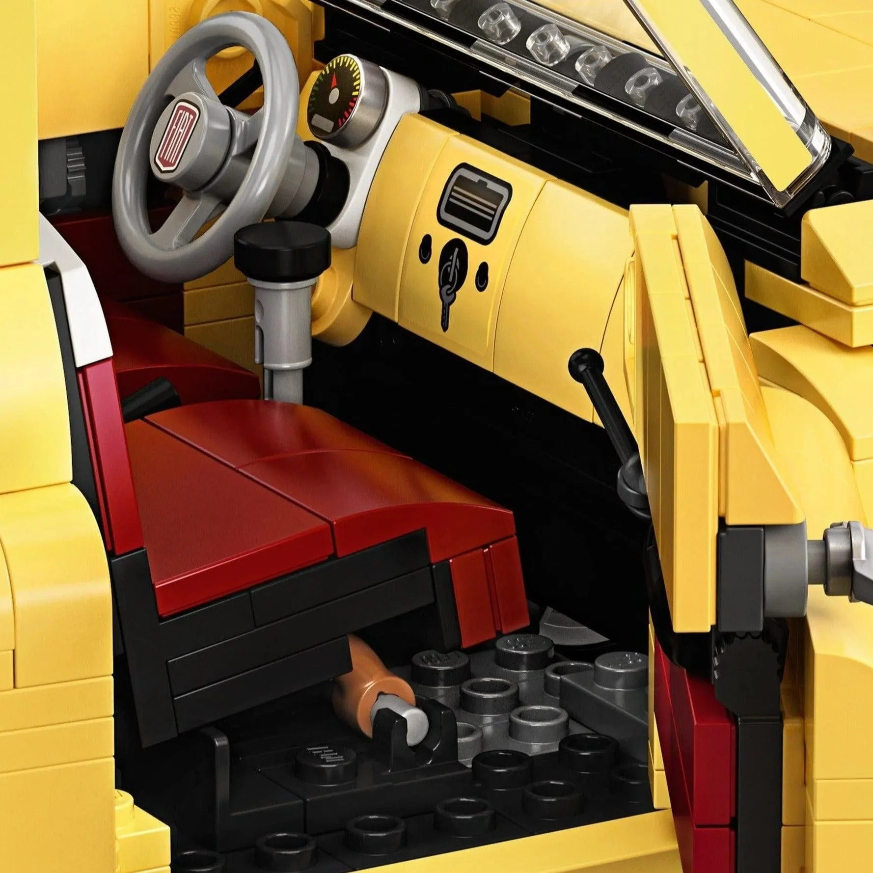 LEGO [Creator Expert] - Fiat 500 Building Set - Vehicles Series (10271) - Image 4