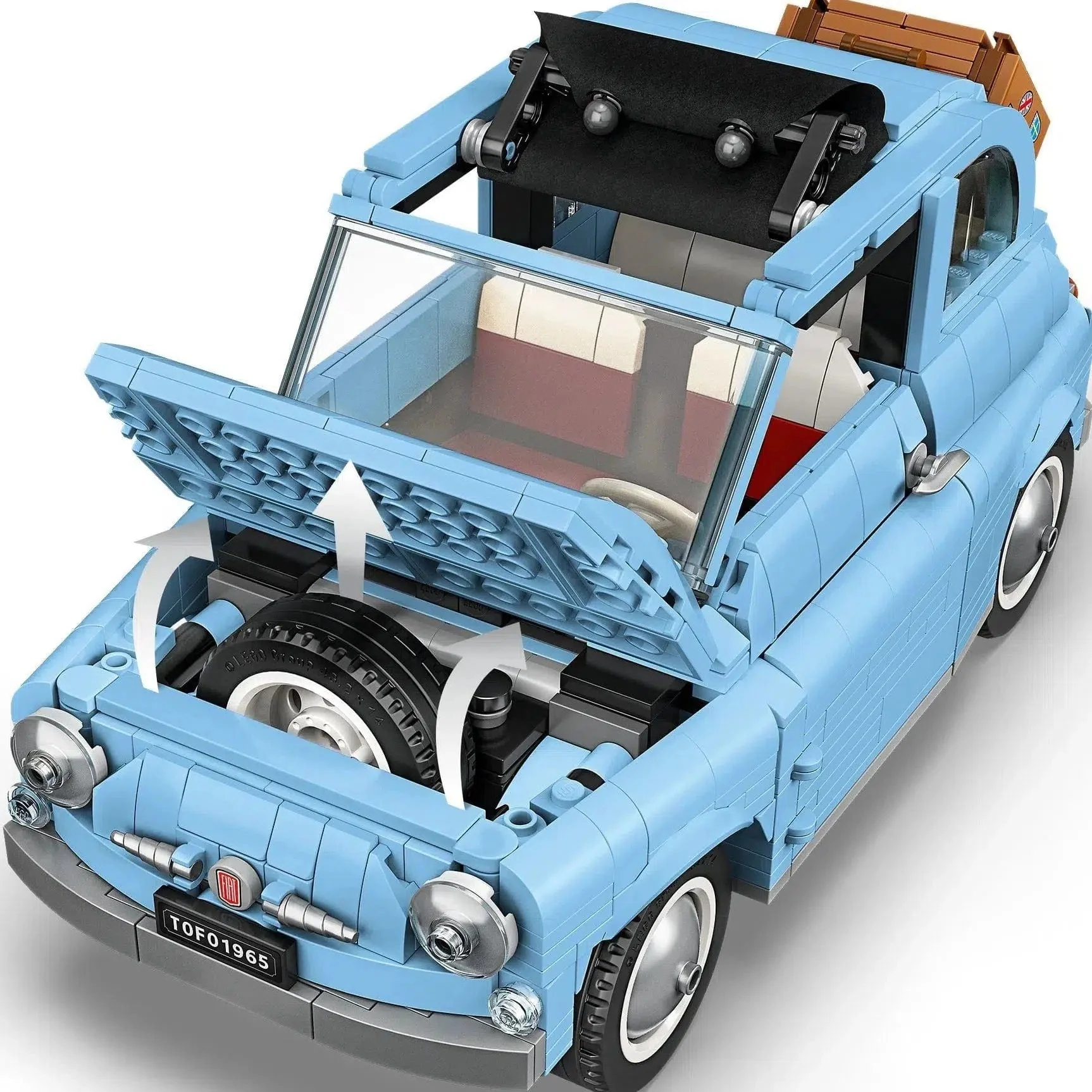 LEGO [Creator Expert] - Fiat 500 Building Set - Vehicles Series (77942) - Image 5