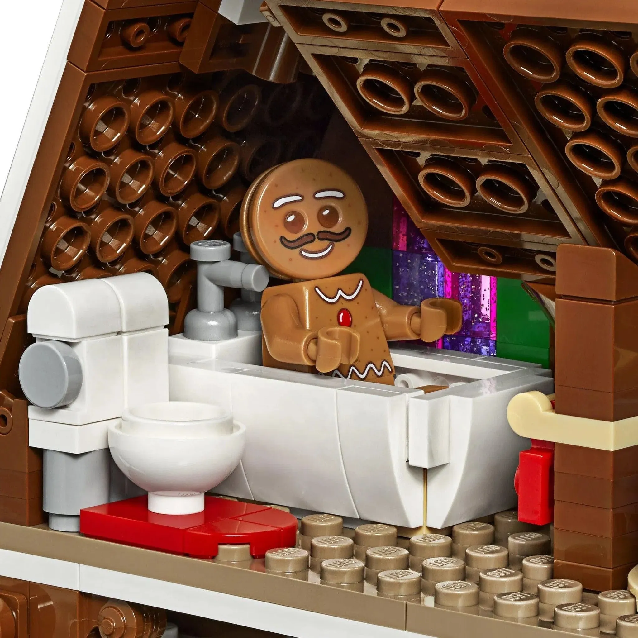 LEGO [Creator Expert] - Gingerbread House Building Set - Winter Village Collection Series (10267) - Image 10