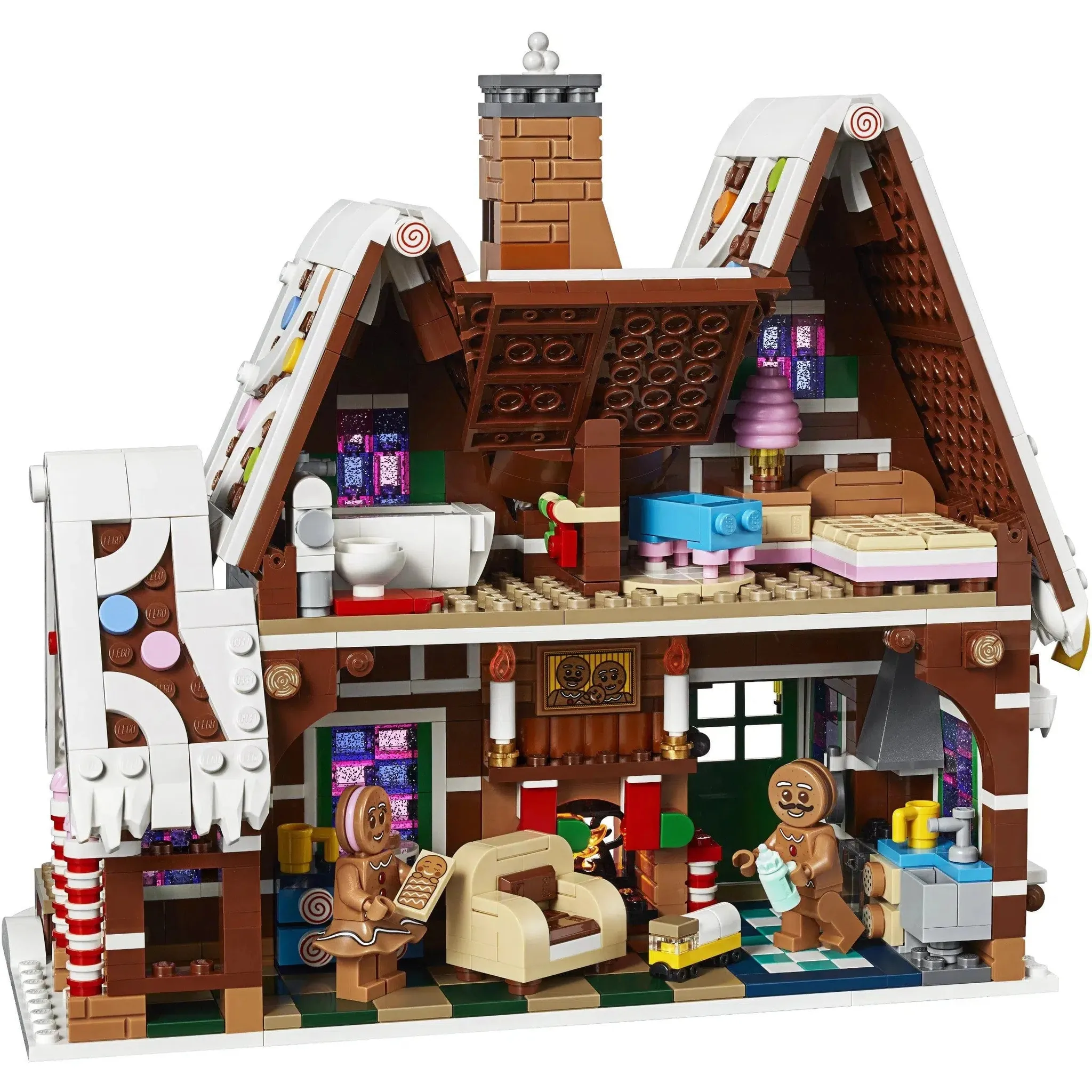 LEGO [Creator Expert] - Gingerbread House Building Set - Winter Village Collection Series (10267) - Image 2