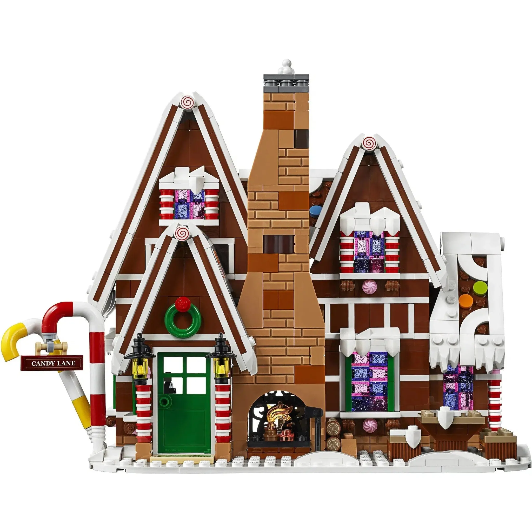 LEGO [Creator Expert] - Gingerbread House Building Set - Winter Village Collection Series (10267) - Image 3
