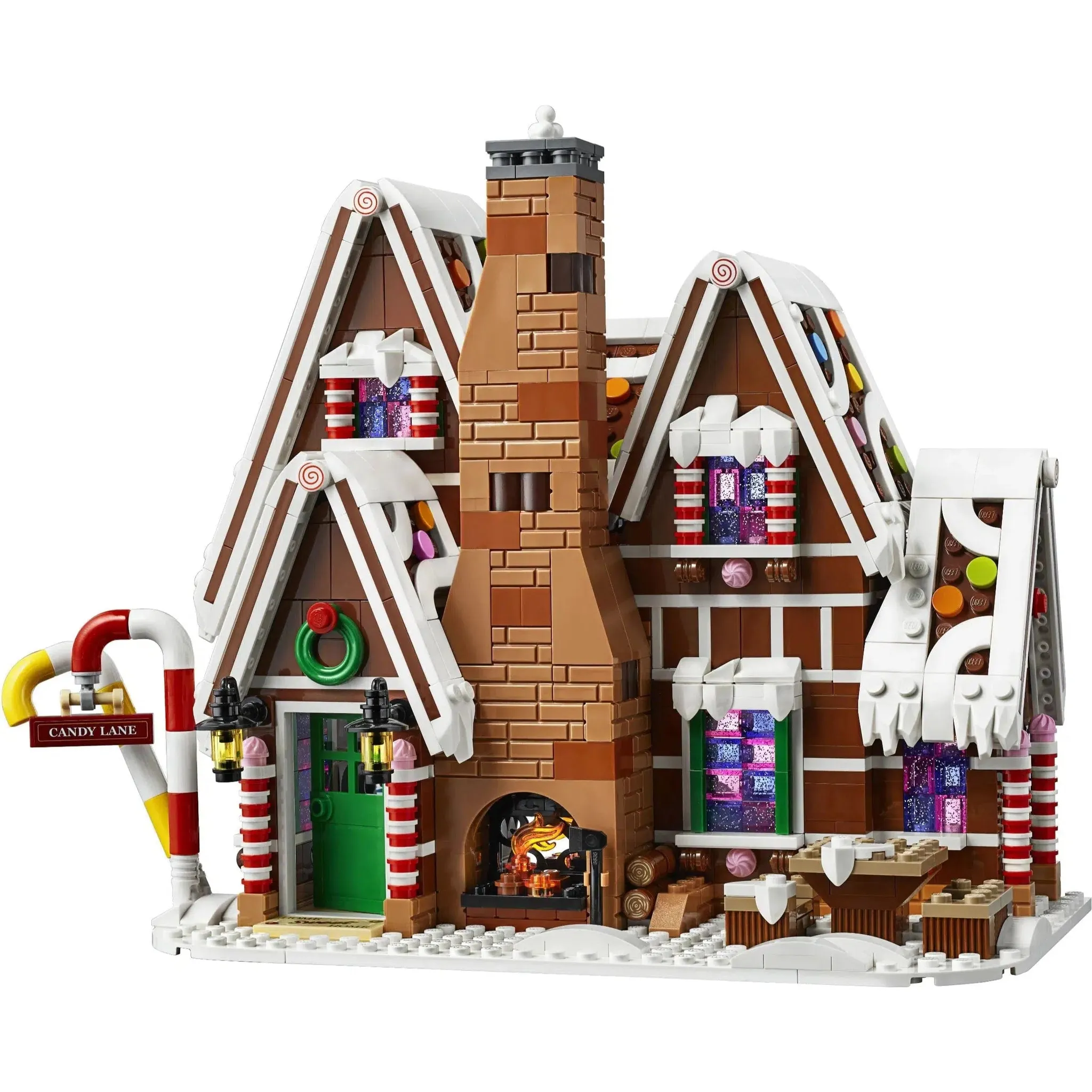 LEGO [Creator Expert] - Gingerbread House Building Set - Winter Village Collection Series (10267) - Image 4
