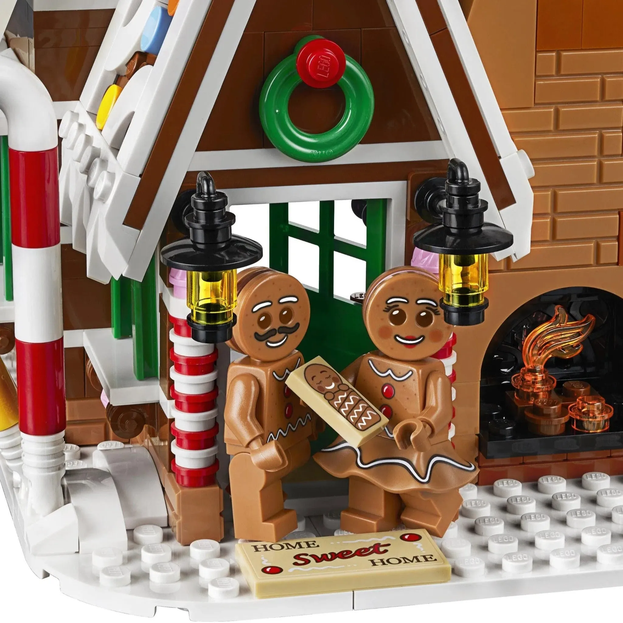 LEGO [Creator Expert] - Gingerbread House Building Set - Winter Village Collection Series (10267) - Image 5