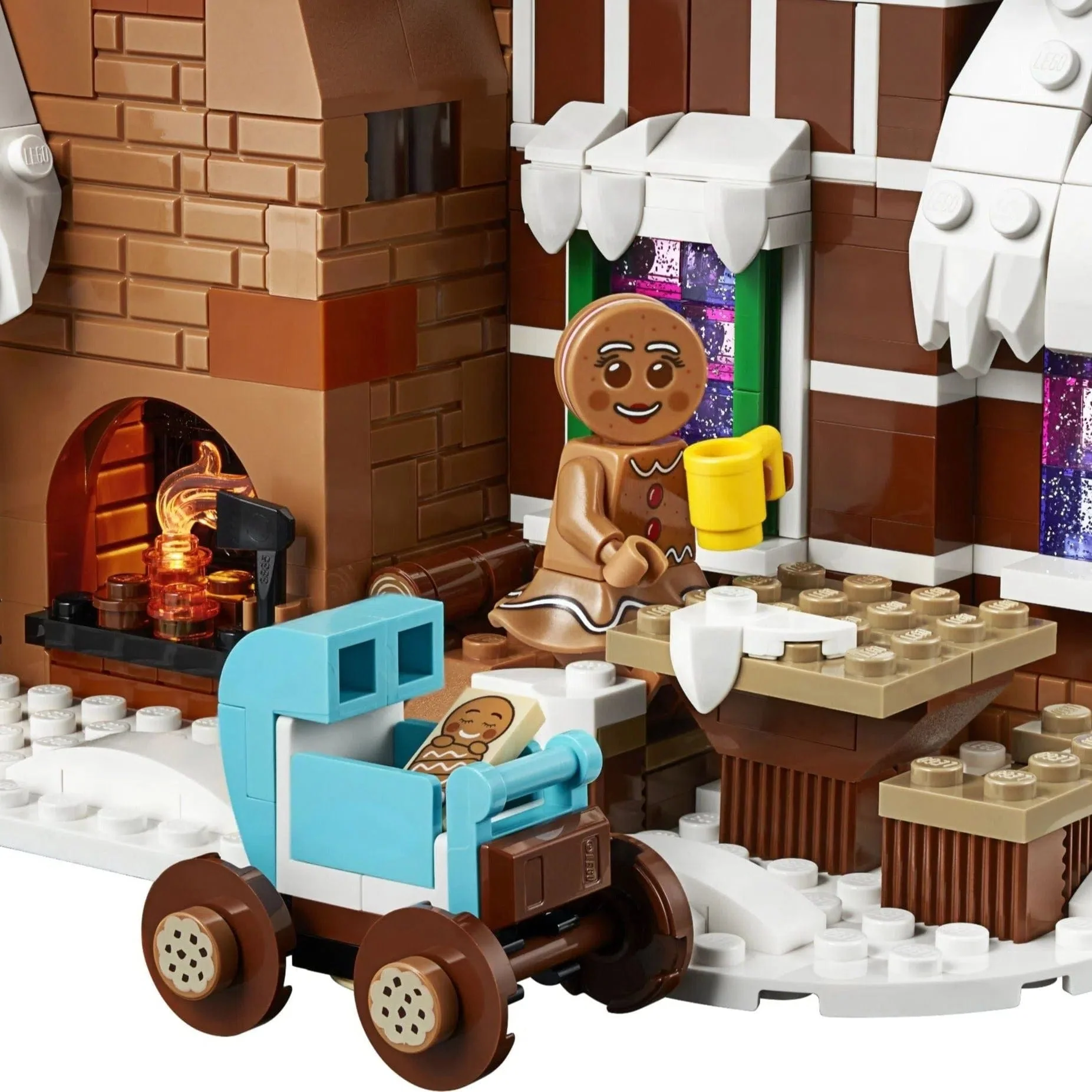 LEGO [Creator Expert] - Gingerbread House Building Set - Winter Village Collection Series (10267) - Image 8