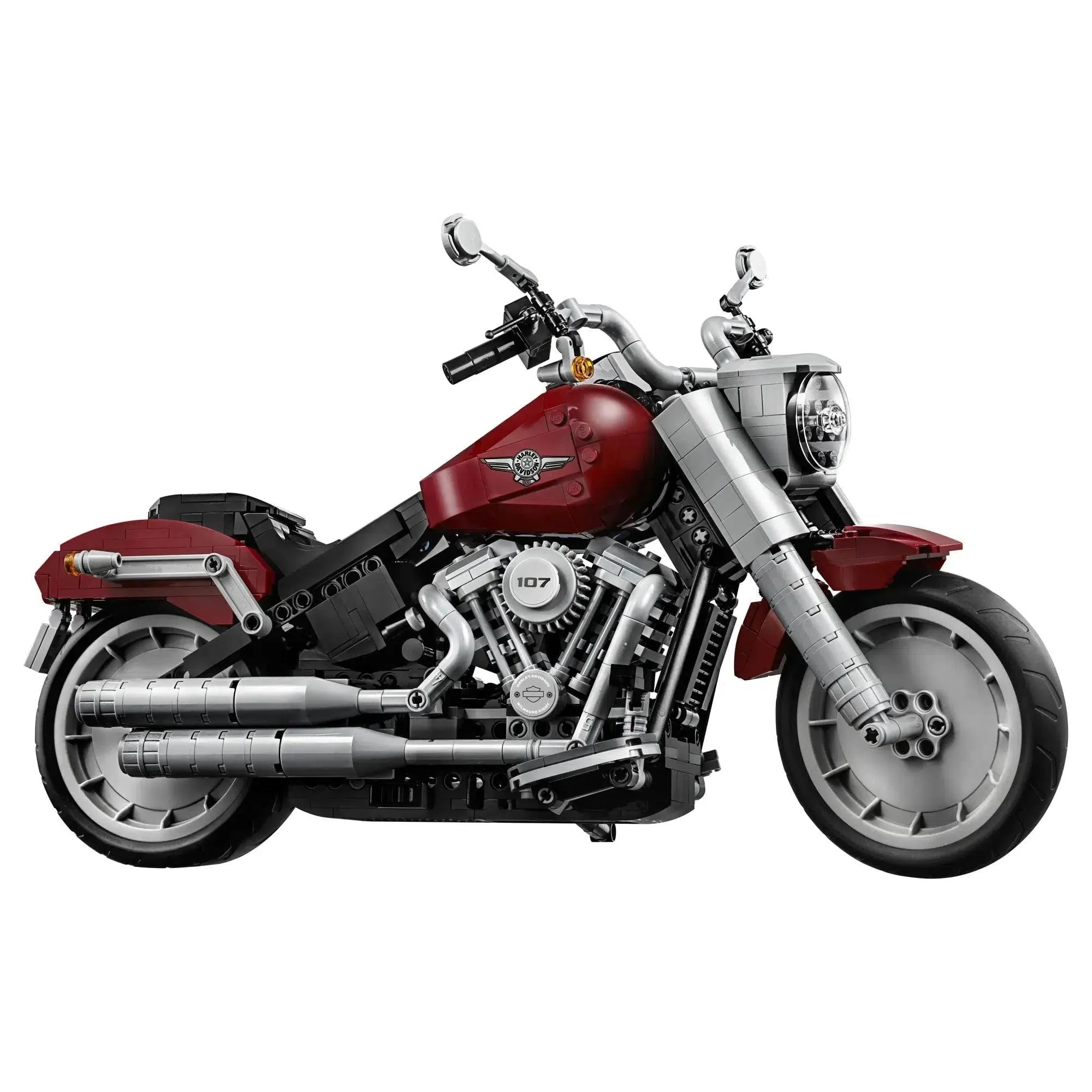 LEGO [Creator Expert] - Harley-Davidson Fat Boy Building Set - Vehicles Series (10269) - Image 2