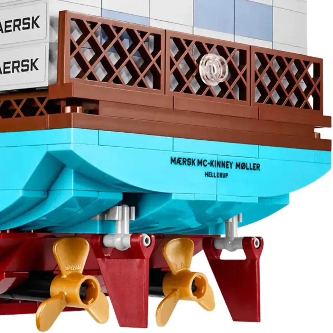 LEGO [Creator Expert] - Maersk Line Triple-E Building Set - Maersk Series (10241) - Image 6
