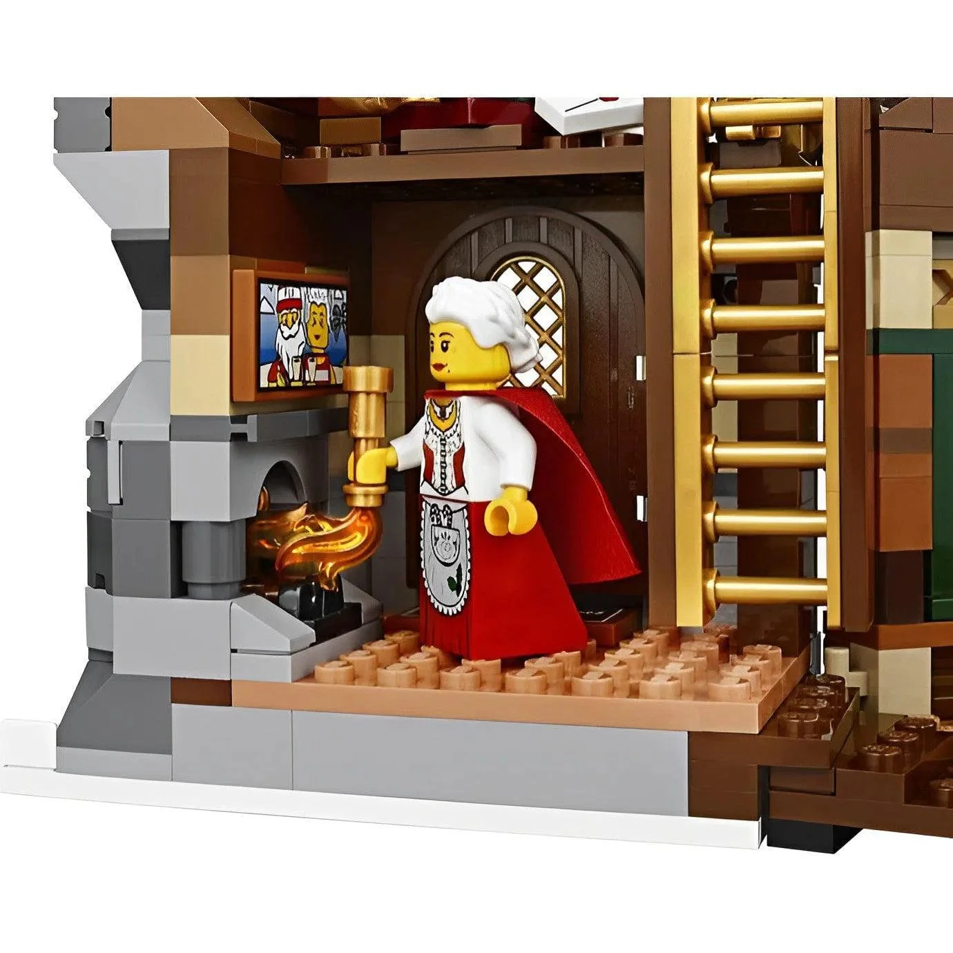 LEGO [Creator Expert] - Santa's Workshop Building Set - Winter Village Collection Series (10245) - Image 8