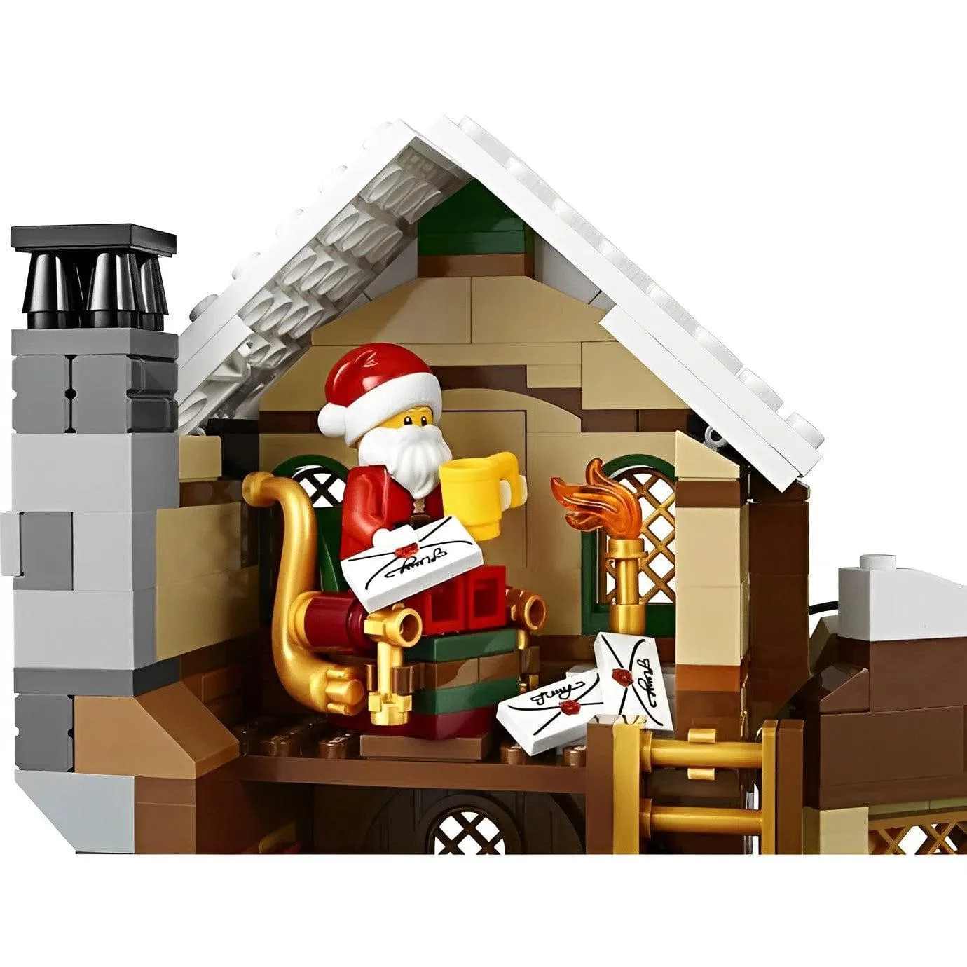 LEGO [Creator Expert] - Santa's Workshop Building Set - Winter Village Collection Series (10245) - Image 9