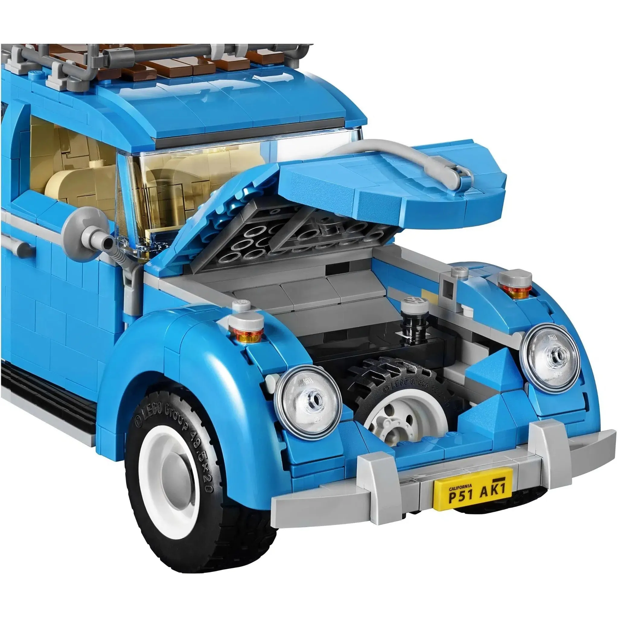 LEGO [Creator Expert] - Volkswagen Beetle Building Set - Vehicles Series (10252) - Image 10