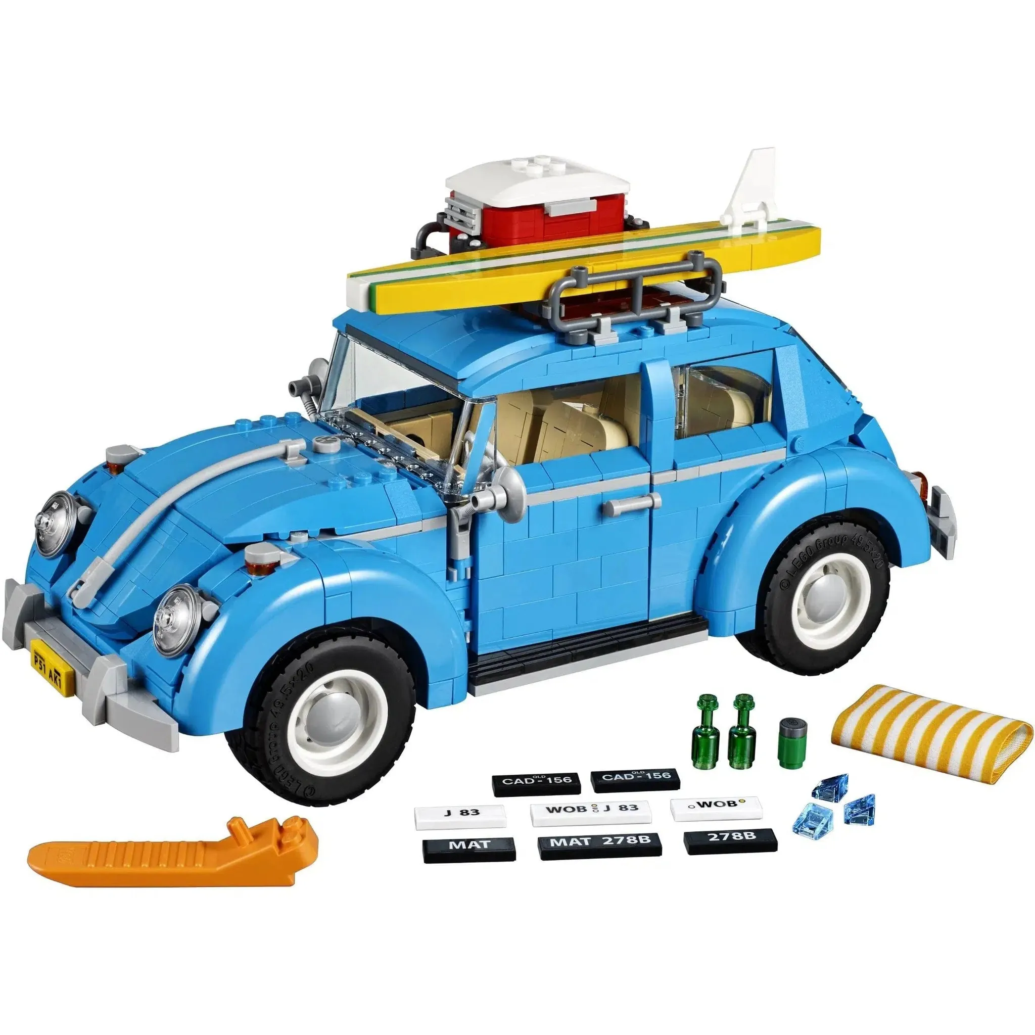 LEGO [Creator Expert] - Volkswagen Beetle Building Set - Vehicles Series (10252) - Image 2