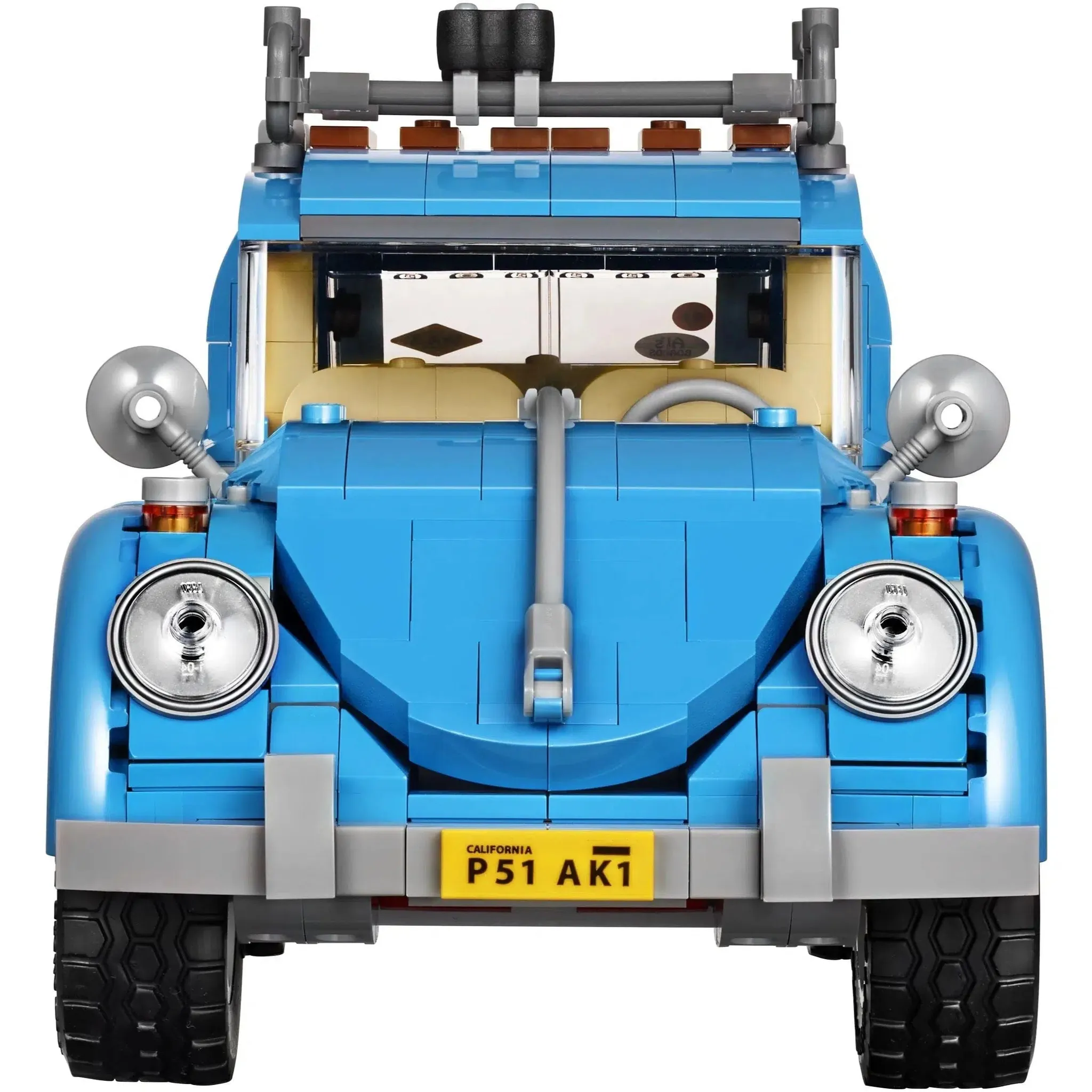 LEGO [Creator Expert] - Volkswagen Beetle Building Set - Vehicles Series (10252) - Image 3