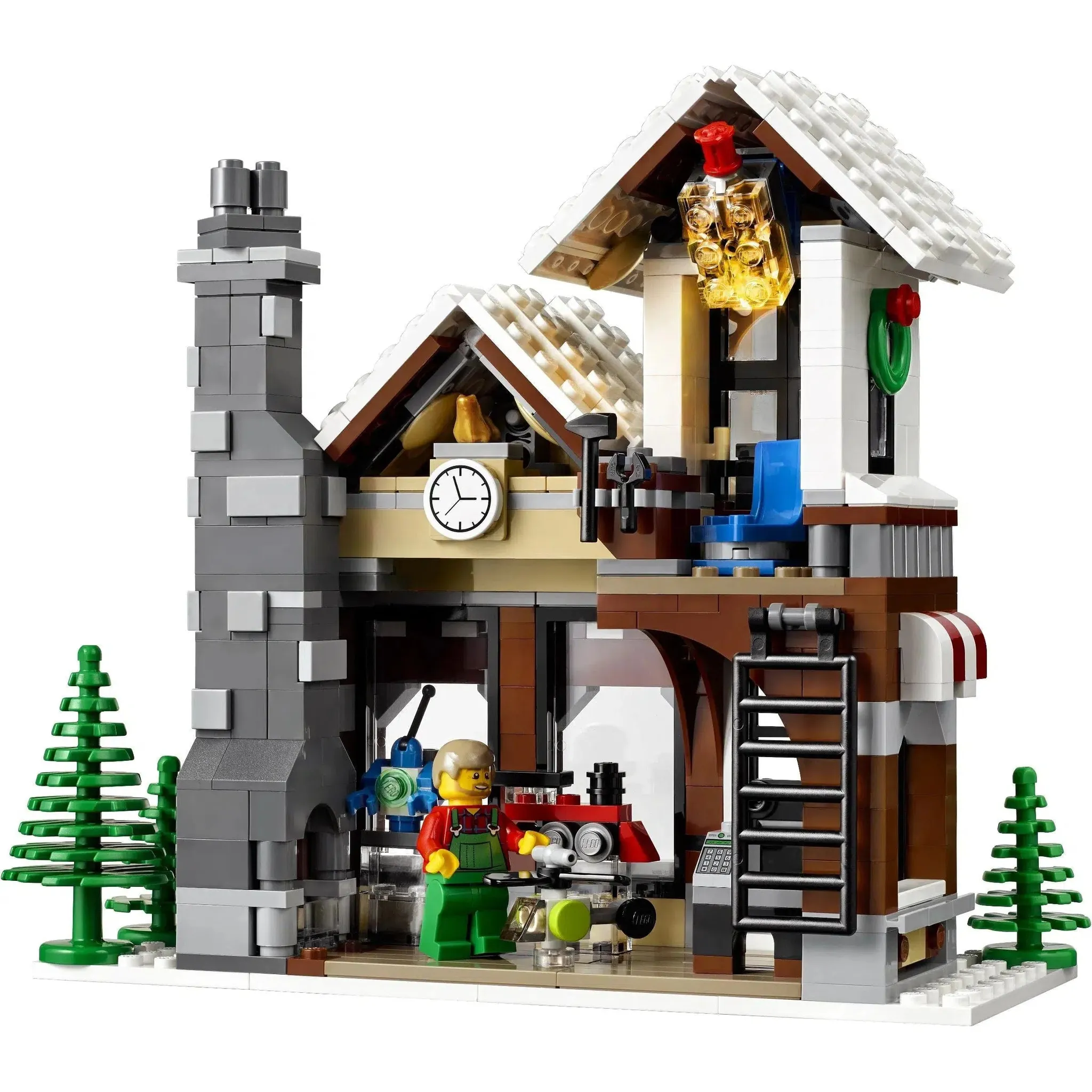 LEGO [Creator Expert] - Winter Toy Shop Building Set - Winter Village Collection Series (10249) - Image 3