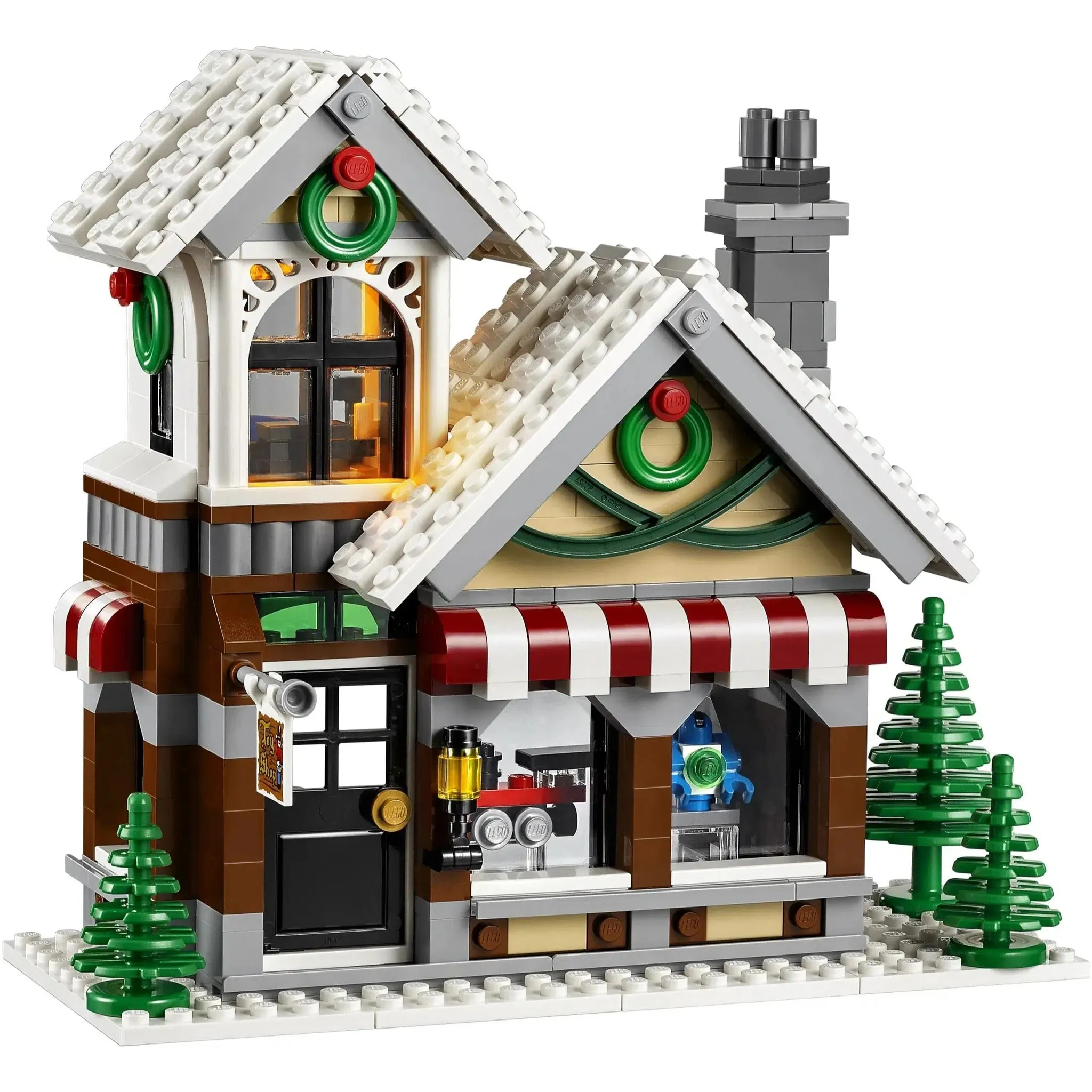 LEGO [Creator Expert] - Winter Toy Shop Building Set - Winter Village Collection Series (10249) - Image 4