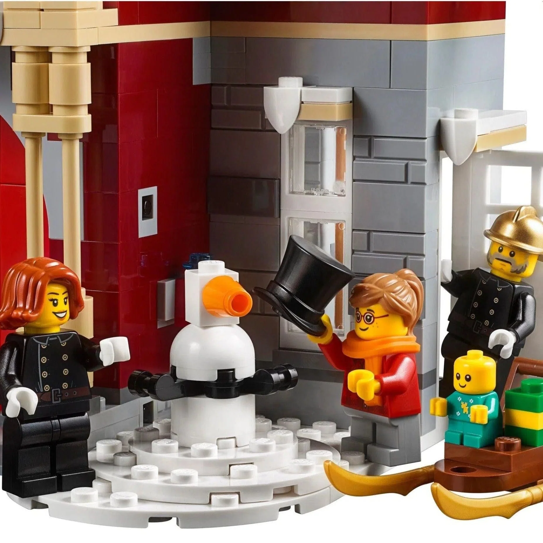 LEGO [Creator Expert] - Winter Village Fire Station Building Set - Winter Village Collection Series (10263) - Image 5
