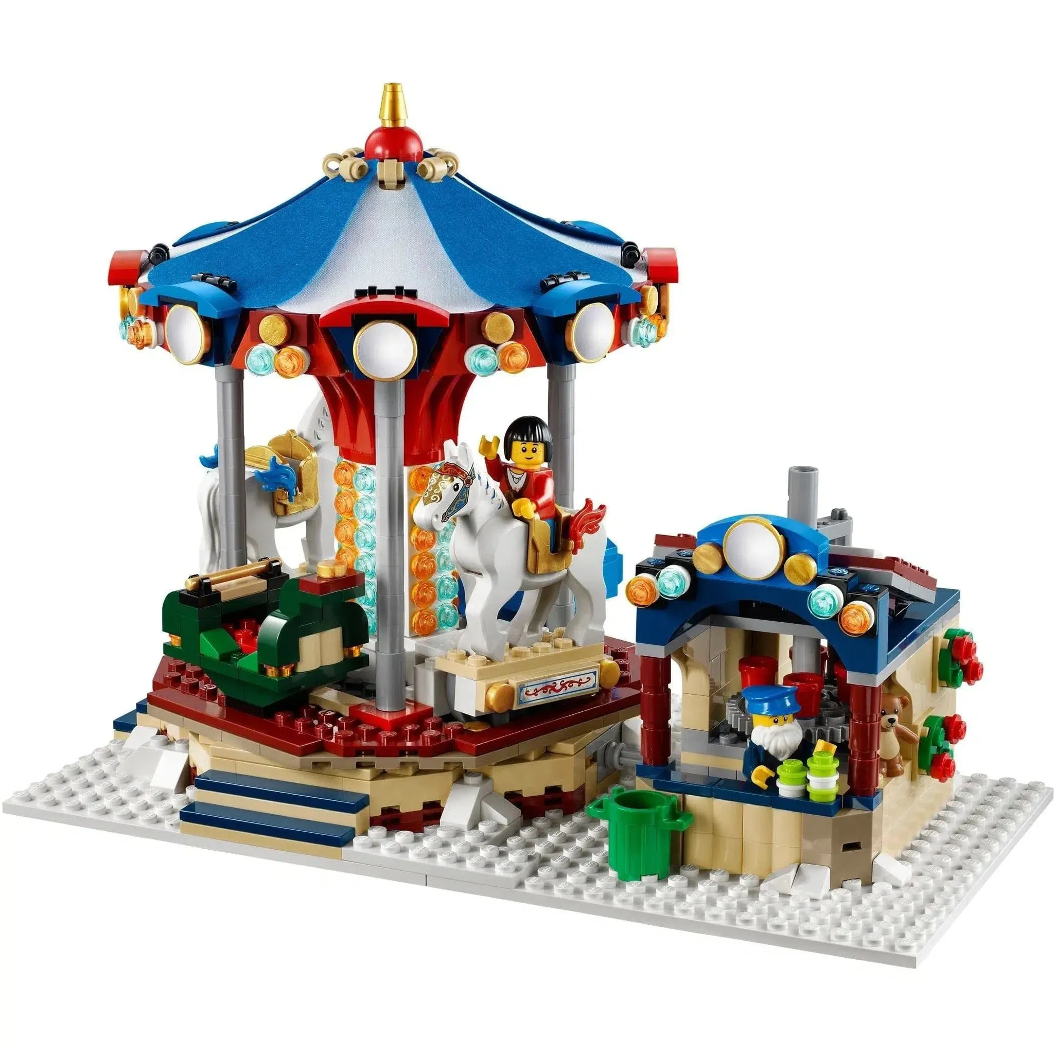 LEGO [Creator Expert] - Winter Village Market Building Set - Winter Village Collection Series (10235) - Image 3