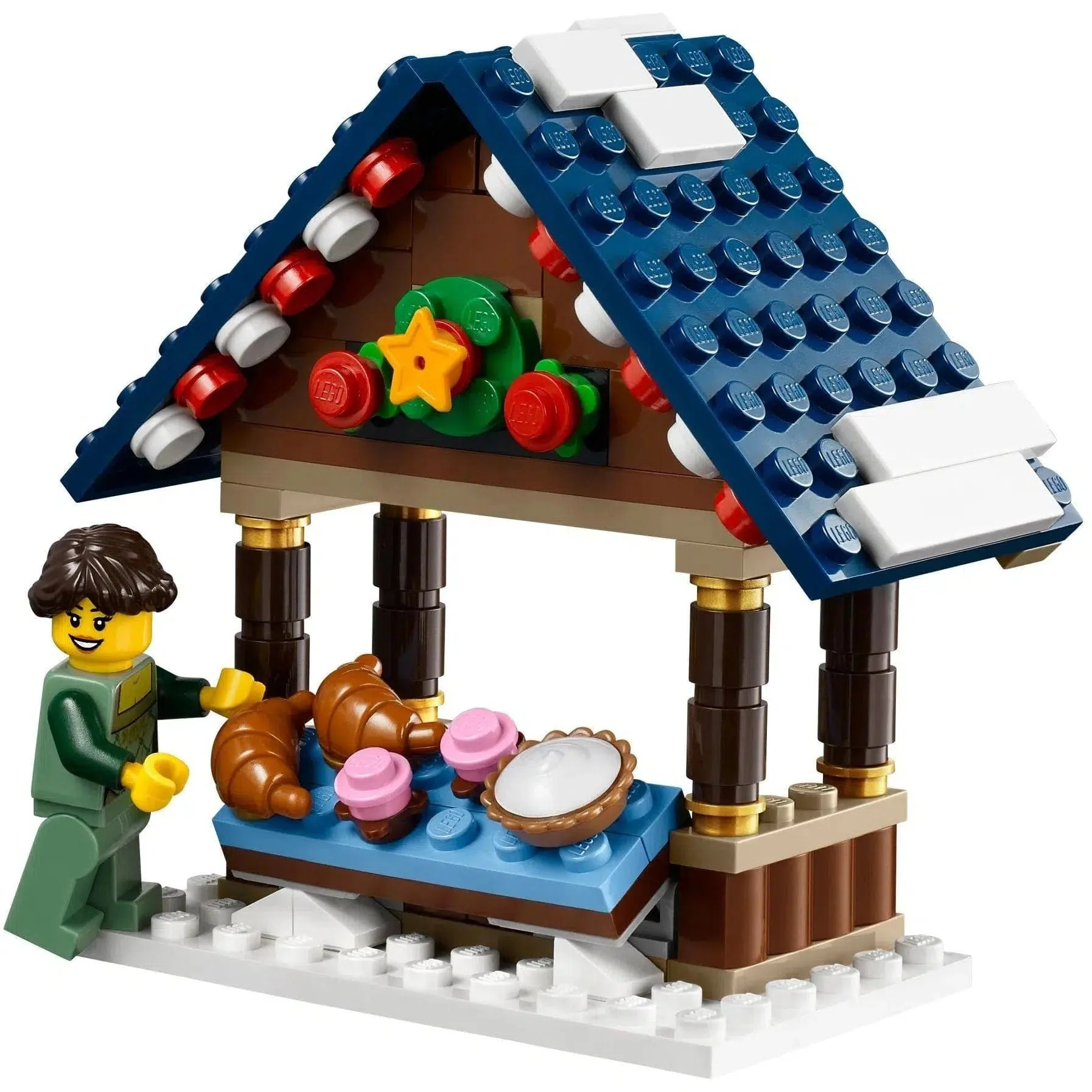 LEGO [Creator Expert] - Winter Village Market Building Set - Winter Village Collection Series (10235) - Image 5
