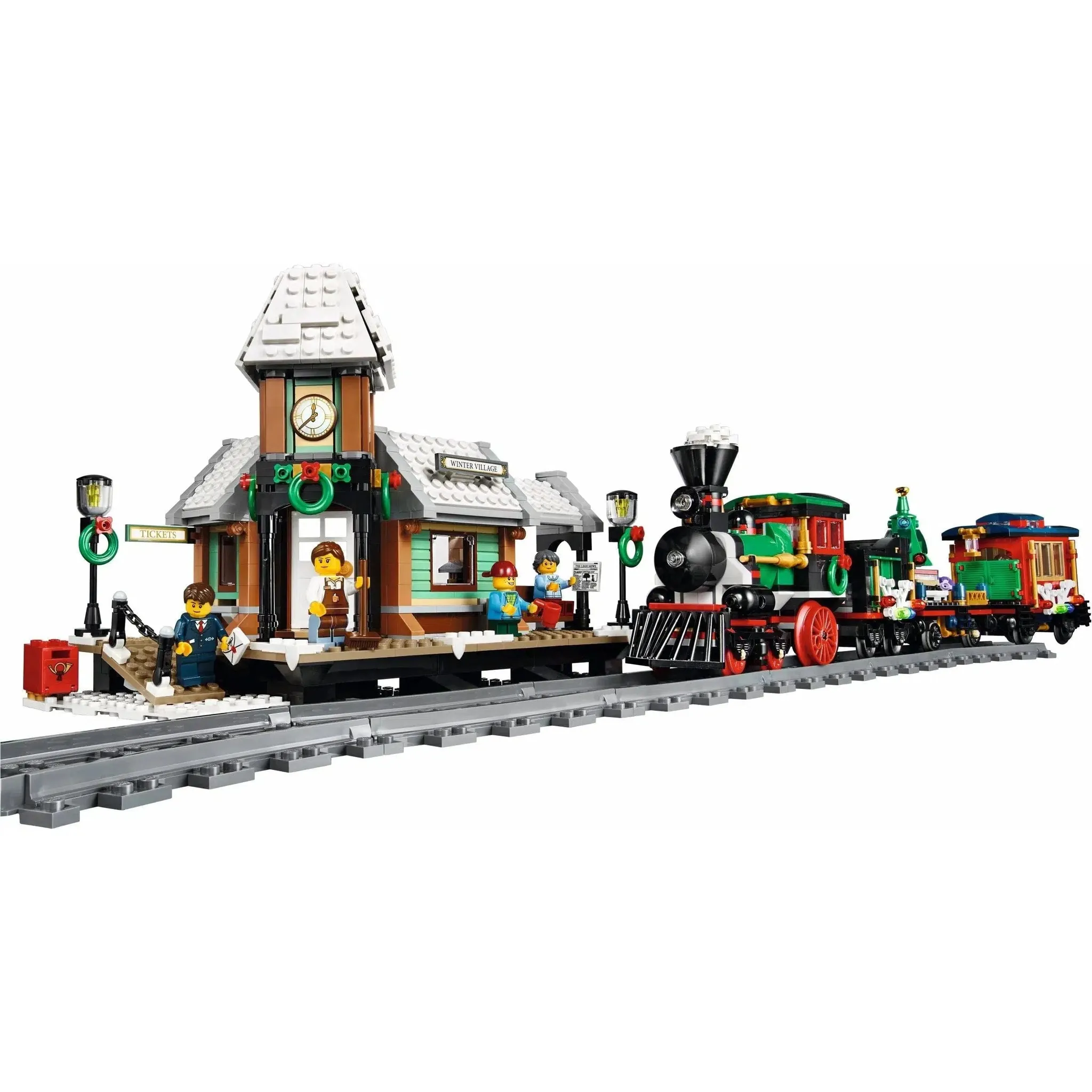 LEGO [Creator Expert] - Winter Village Station Building Set - Winter Village Collection Series (10259) - Image 2