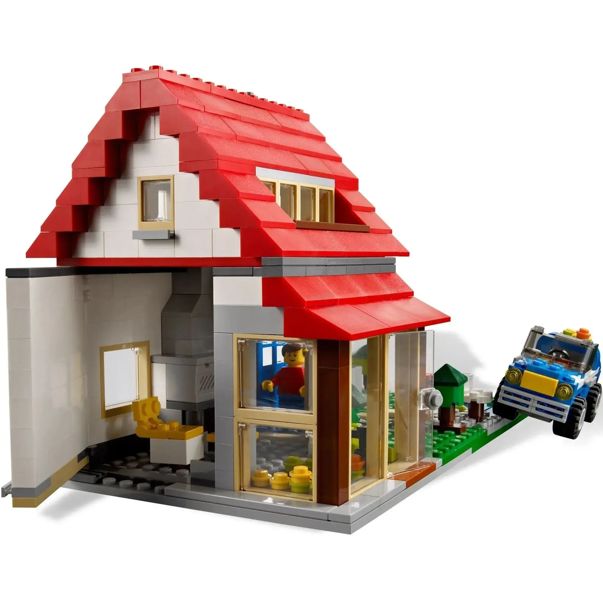 LEGO [Creator] - Hillside House Building Set - 3 in 1 Series (5771) - Image 4