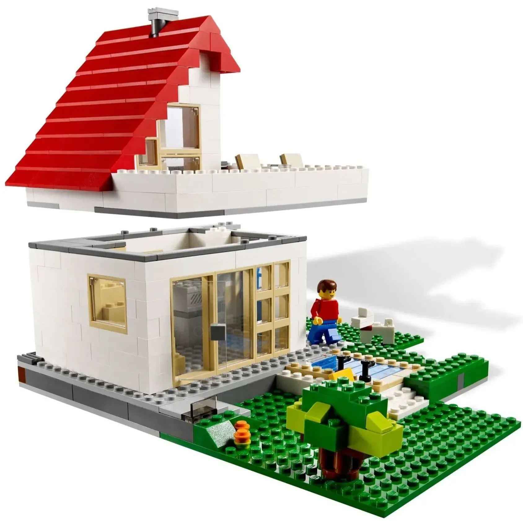 LEGO [Creator] - Hillside House Building Set - 3 in 1 Series (5771) - Image 5
