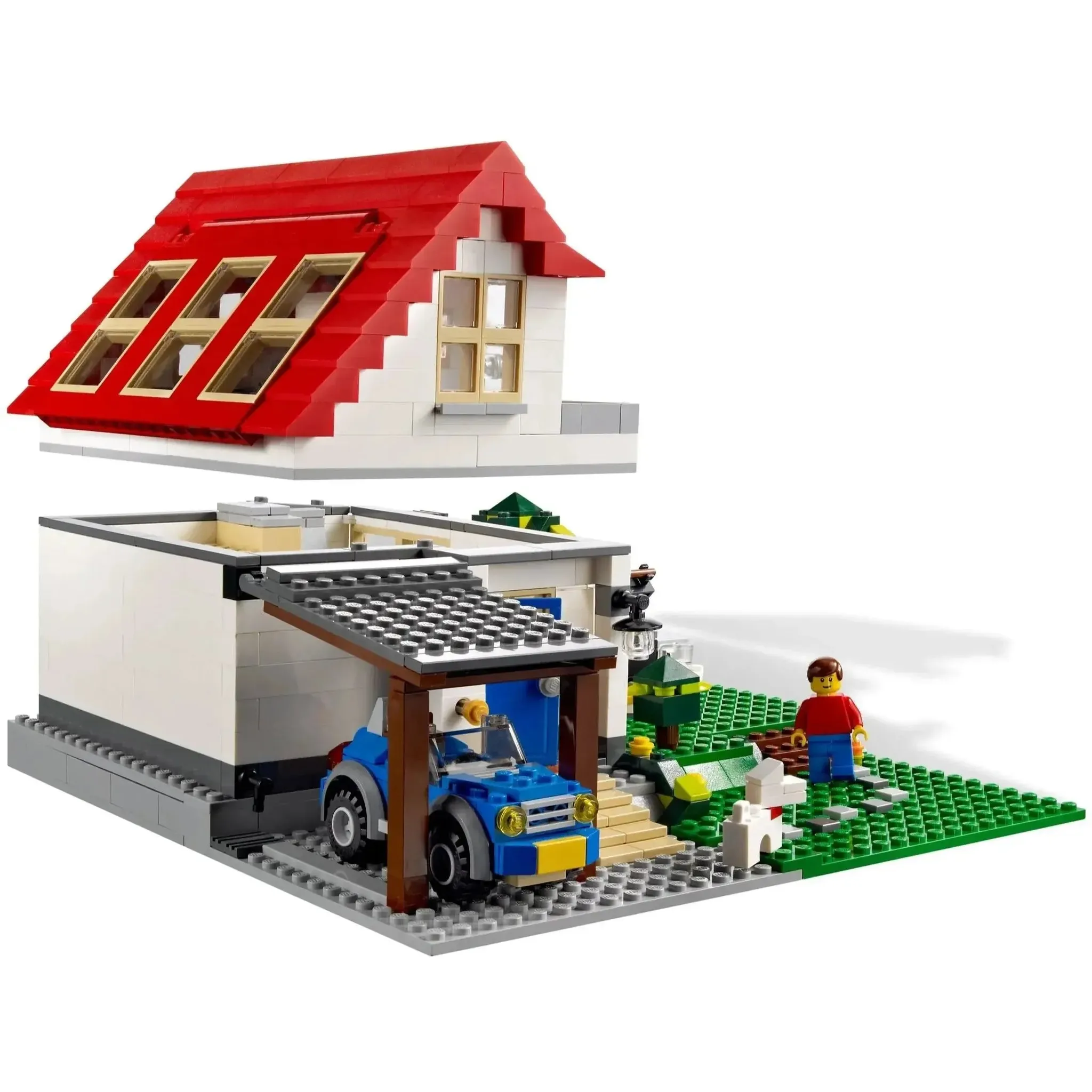 LEGO [Creator] - Hillside House Building Set - 3 in 1 Series (5771) - Image 6