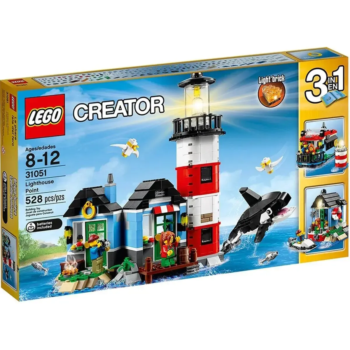 LEGO [Creator] - Lighthouse Point Building Set - 3 in 1 Series (31051)