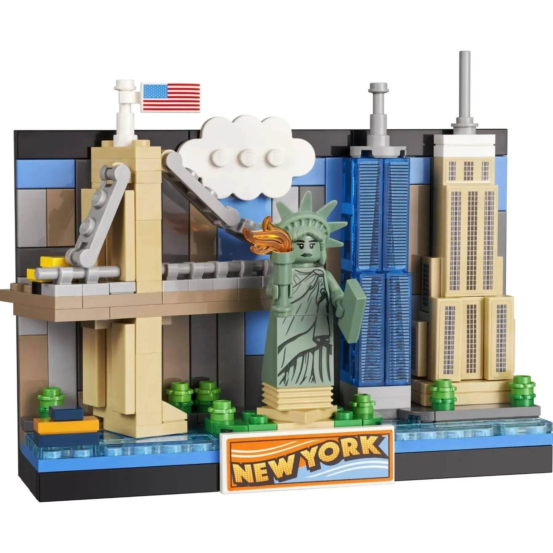LEGO [Creator] - New York Postcard Building Set - Postcard Series (40519) - Image 2