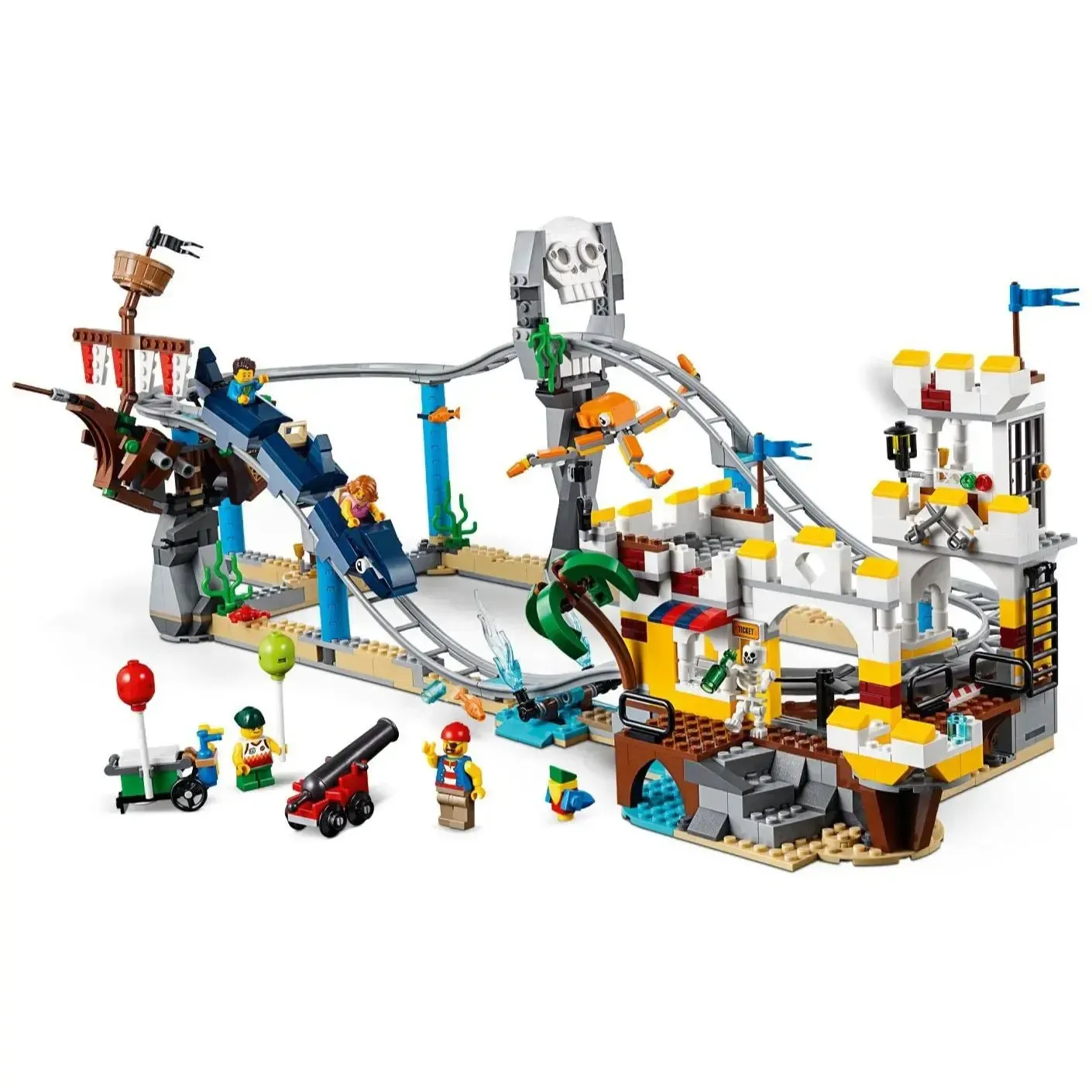 LEGO [Creator] - Pirate Roller Coaster Building Set - 3 in 1 Series (31084) - Image 2