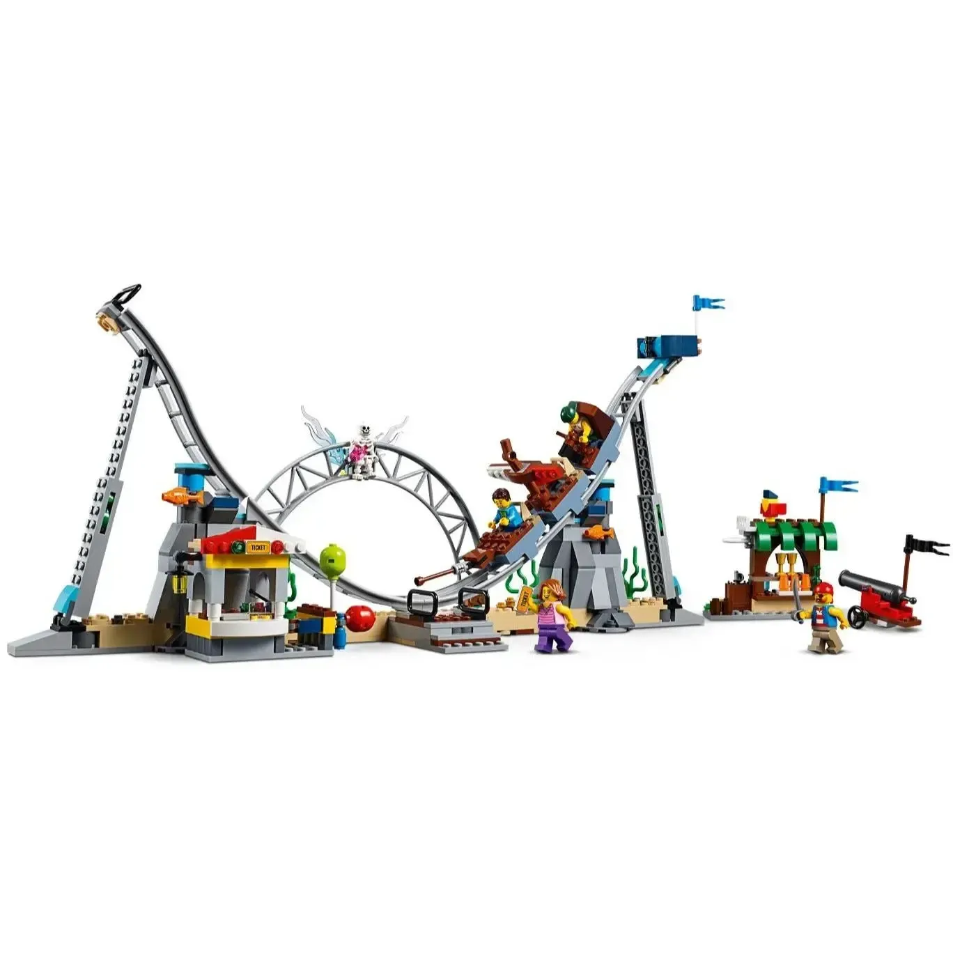 LEGO [Creator] - Pirate Roller Coaster Building Set - 3 in 1 Series (31084) - Image 4