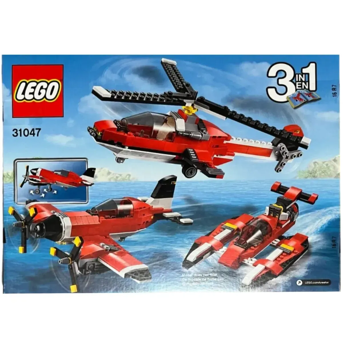 LEGO [Creator] - Propeller Plane Building Set - 3 in 1 Series (31047) - Image 3