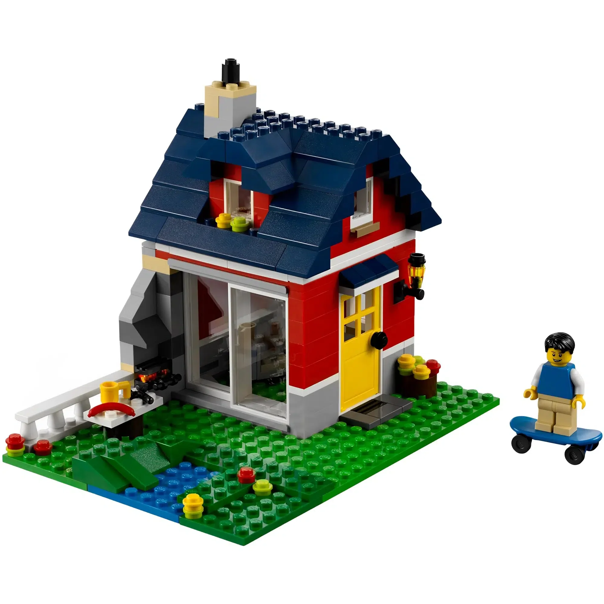 LEGO [Creator] - Small Cottage Building Set - 3 in 1 Series (31009) - Image 2