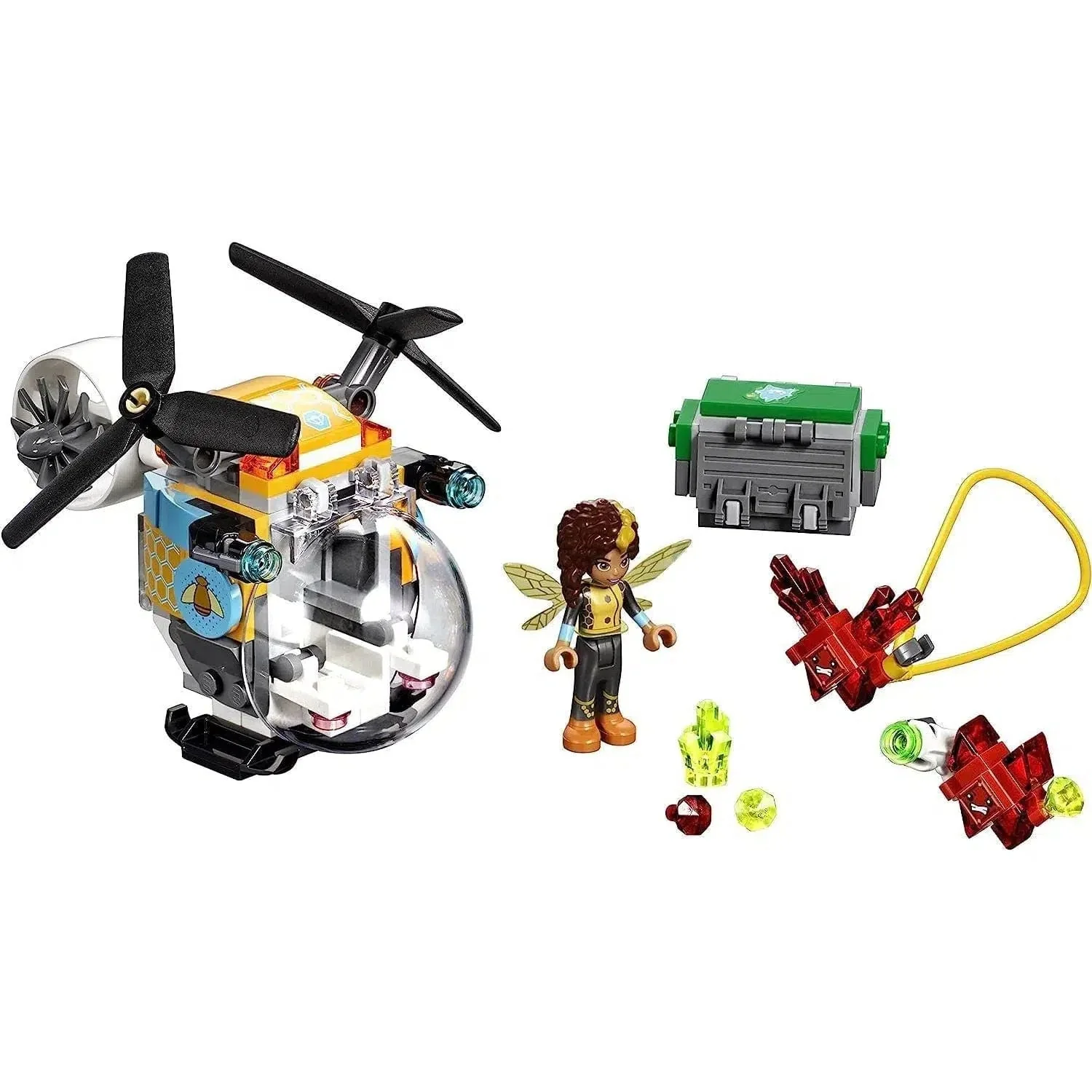 LEGO [DC Comics Super Heroes] - Bumblebee Helicopter Building Set - Series (41234) - Image 2