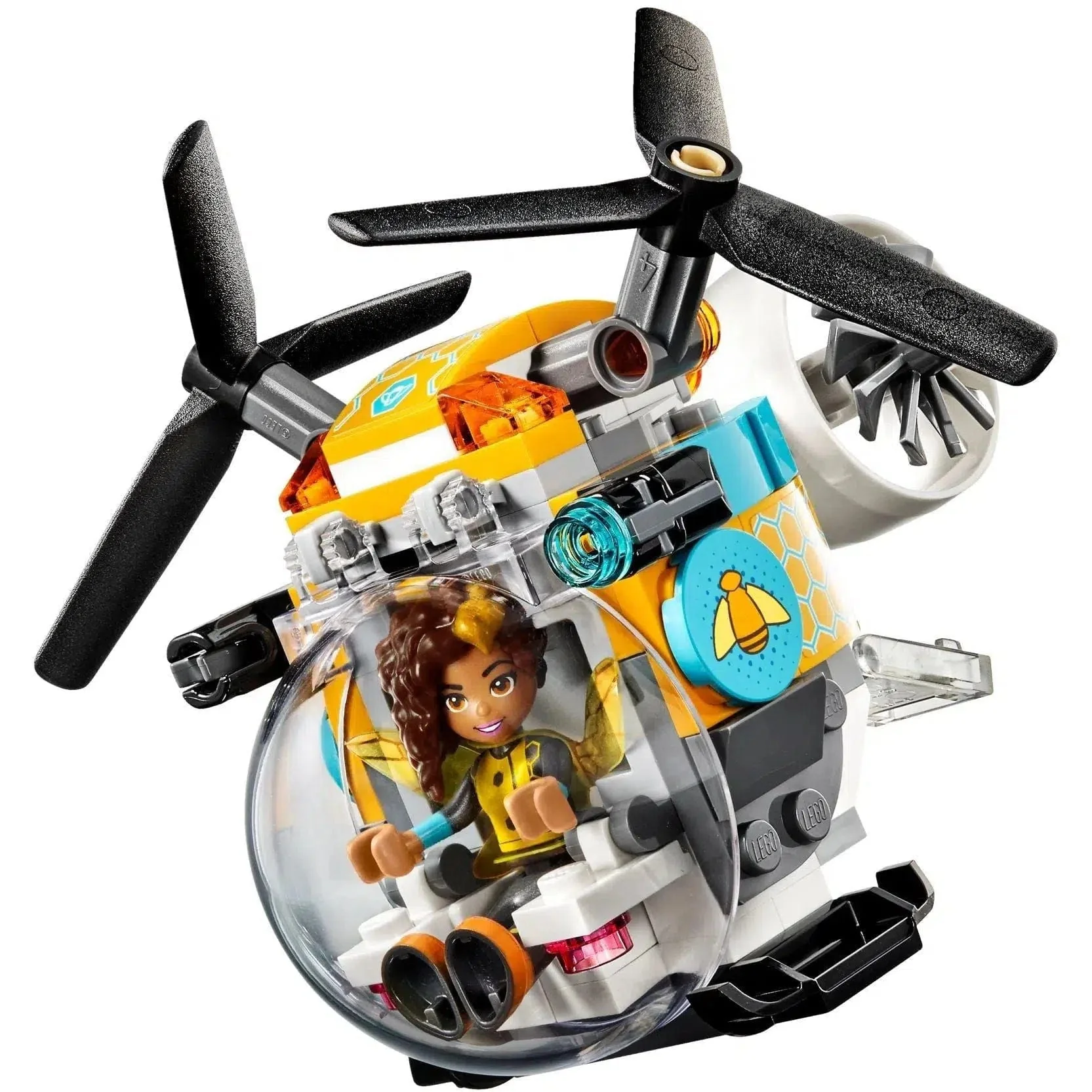 LEGO [DC Comics Super Heroes] - Bumblebee Helicopter Building Set - Series (41234) - Image 3