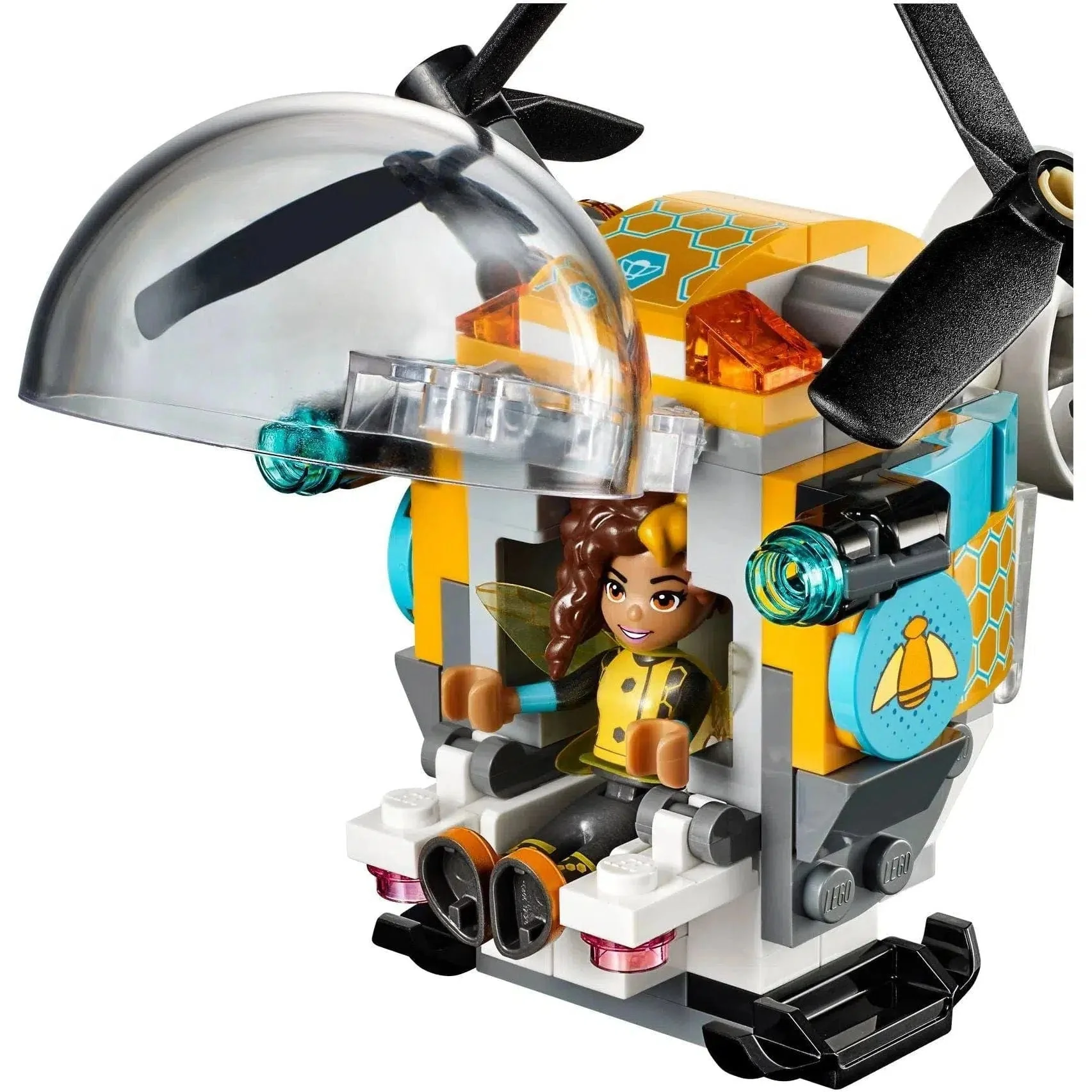 LEGO [DC Comics Super Heroes] - Bumblebee Helicopter Building Set - Series (41234) - Image 4