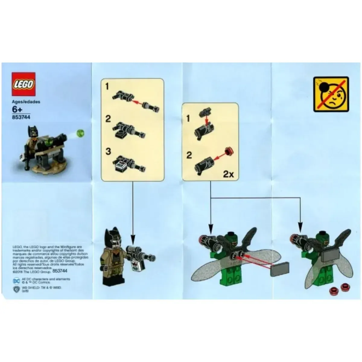 LEGO [DC Comics Super Heroes] - Knightmare Batman Accessory Building Set - Batman v Superman: Dawn of Justice Series (853744) - Image 4