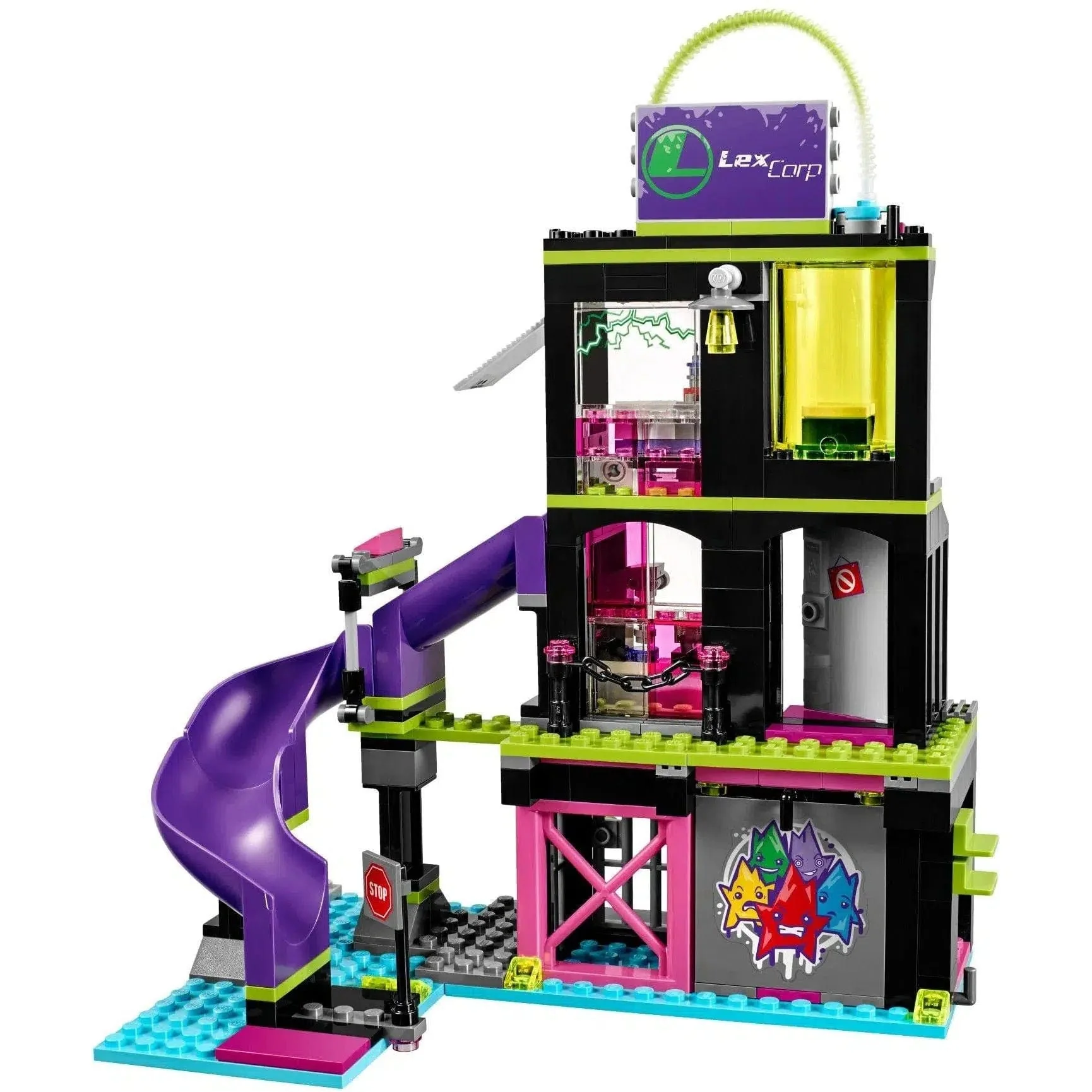 LEGO [DC Comics Super Heroes] - Lena Luthor Kryptomite Factory Building Set - Series (41238) - Image 3
