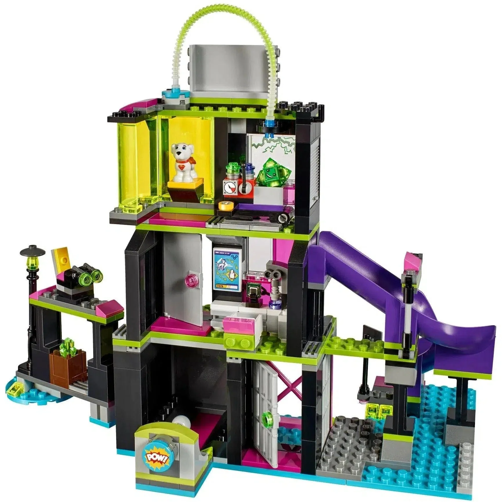 LEGO [DC Comics Super Heroes] - Lena Luthor Kryptomite Factory Building Set - Series (41238) - Image 4