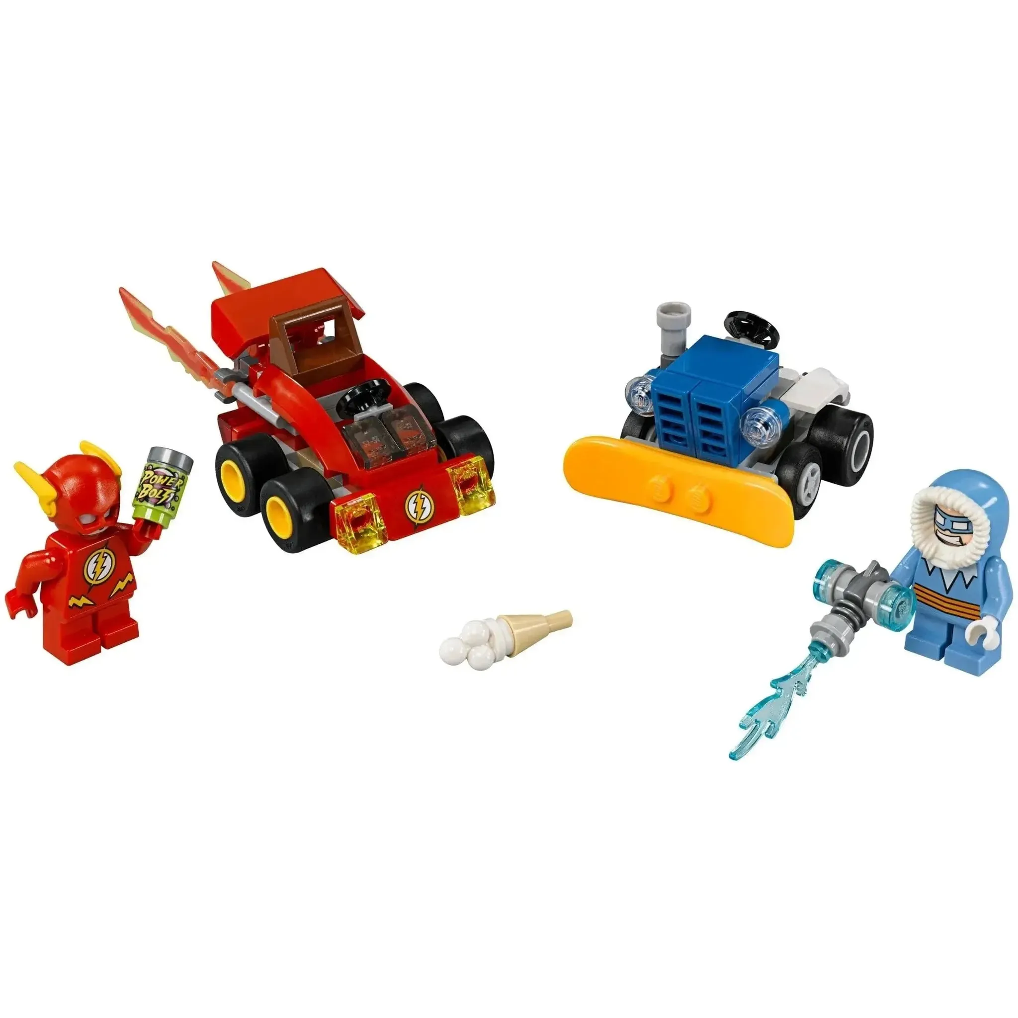 LEGO [DC Comics Super Heroes] - Mighty Micros: The Flash vs. Captain Cold Building Set - Mighty Micros Series (76063) - Image 2