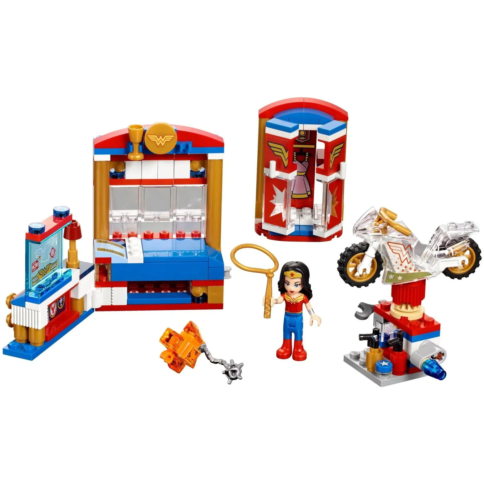 LEGO [DC Comics Super Heroes] - Wonder Woman Dorm Room Building Set - Series (41235) - Image 2