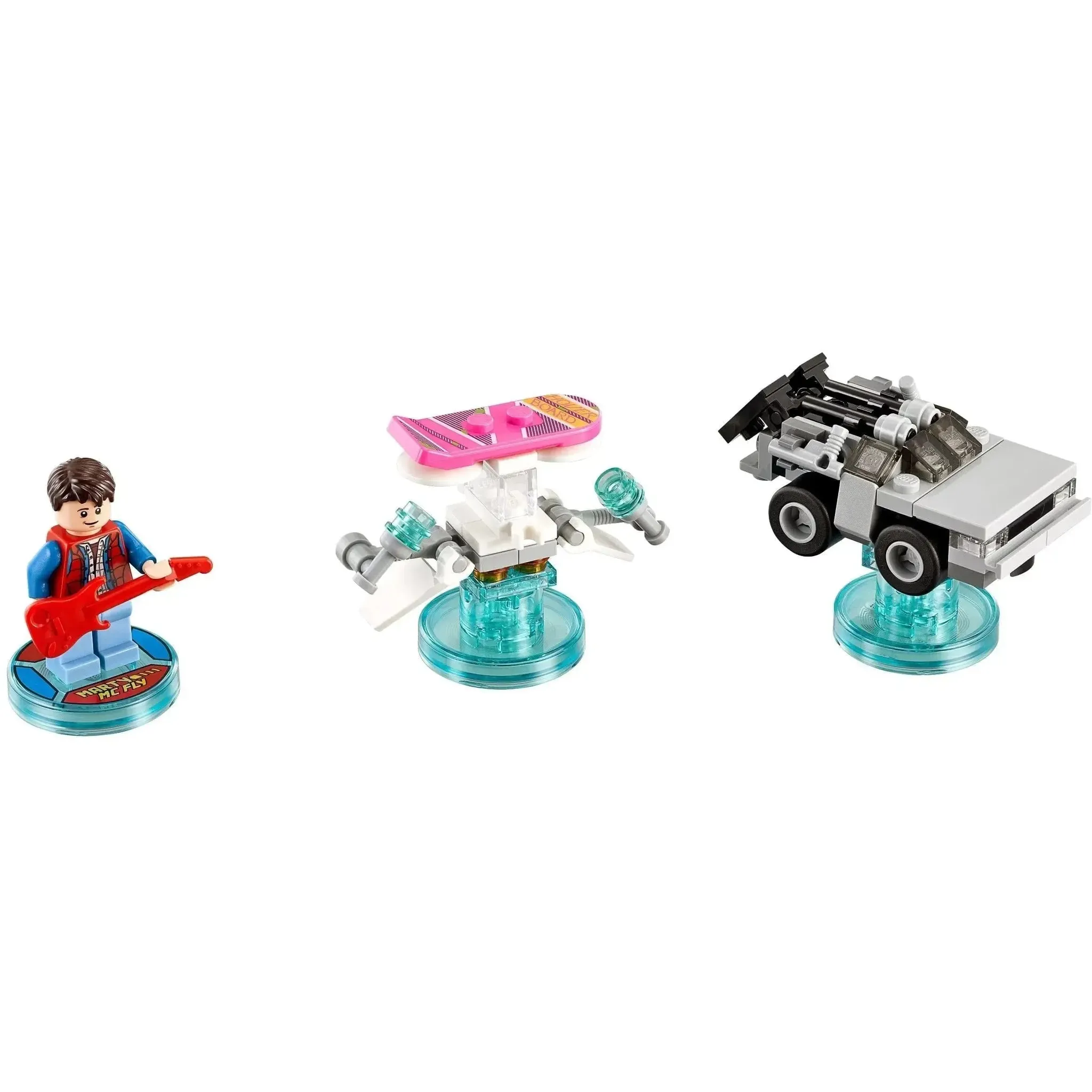 LEGO [Dimensions] - Back to the Future Level Pack Building Set - Level Pack Series (71201) - Image 2