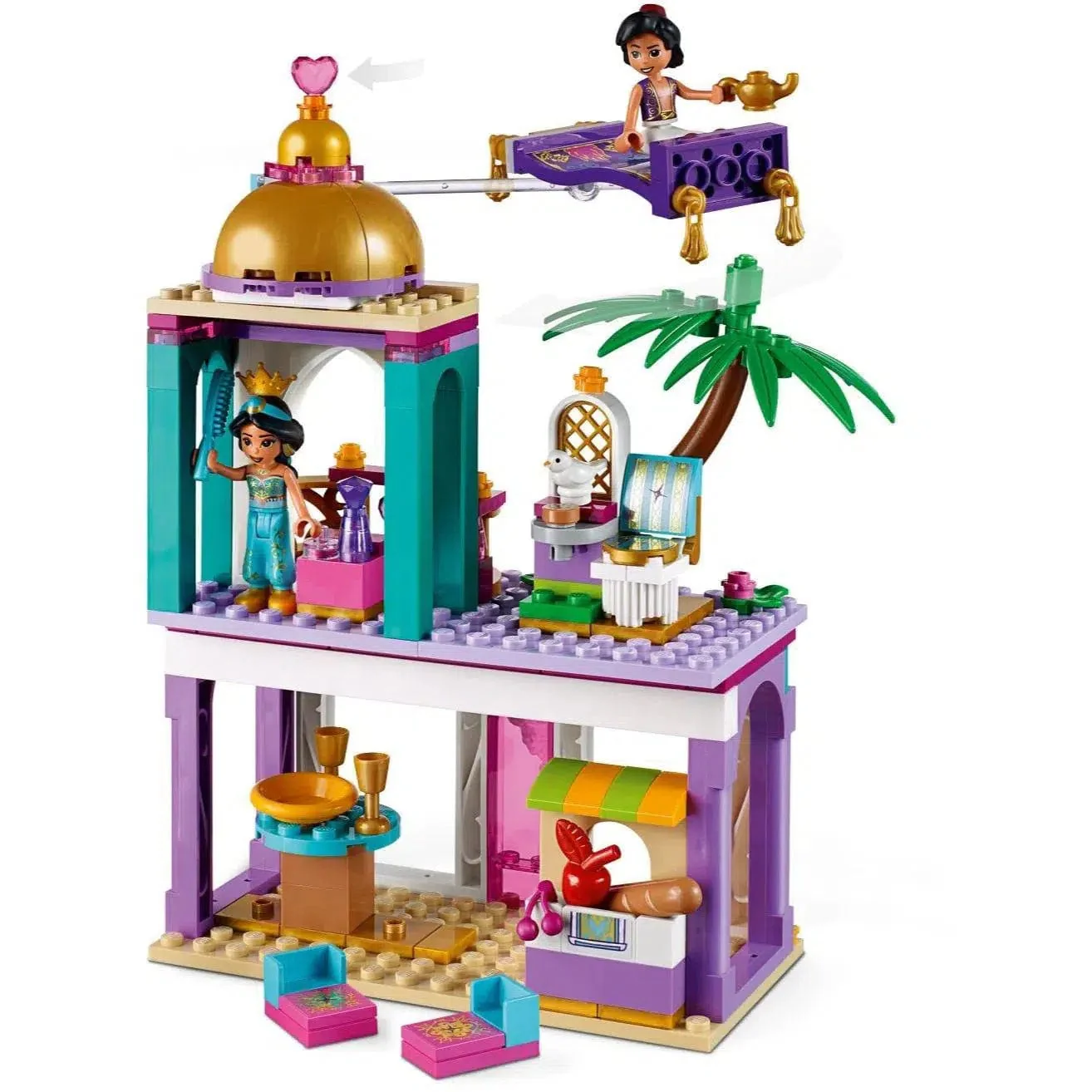 LEGO [Disney] - Aladdin's and Jasmine's Palace Adventures Building Set - Aladdin Series (41161) - Image 4