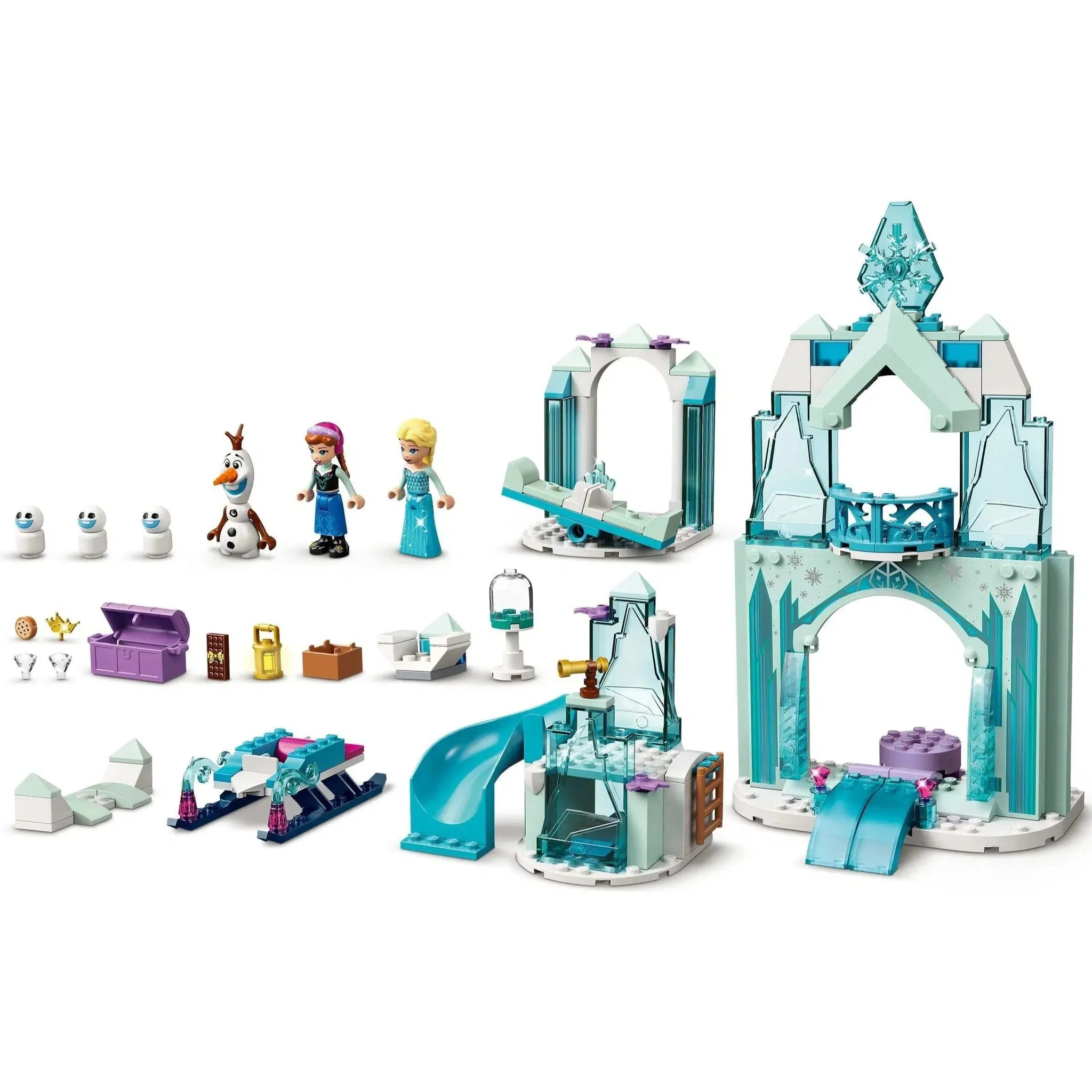 LEGO [Disney] - Anna and Elsa's Frozen Wonderland Building Set - Frozen Series (43194) - Image 2